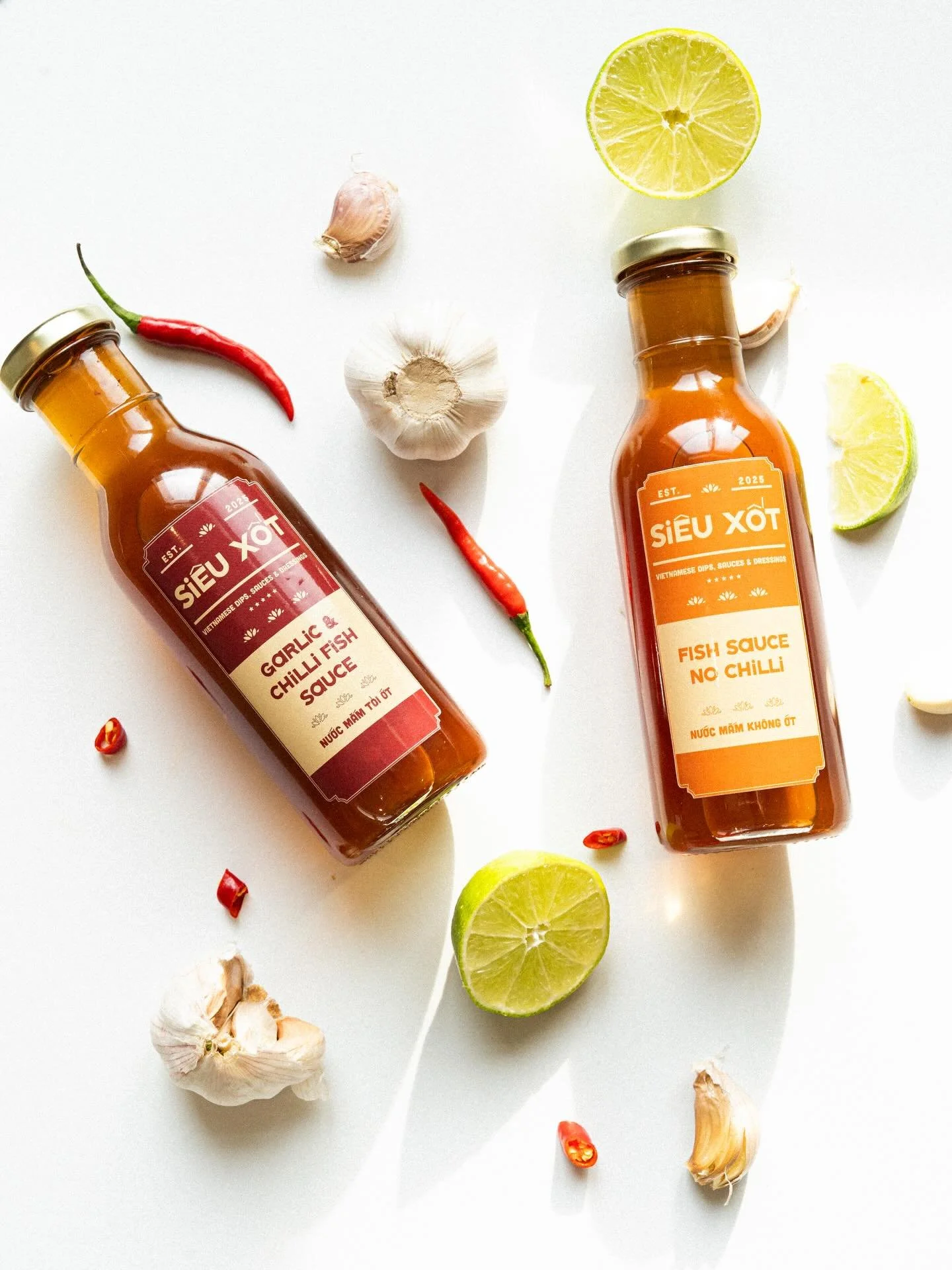 Fish Sauce &mdash; Chili 🌶️ or No Chili 🧄?

Are you Team Chili bringing the heat 🔥 or Team No Chili keeping it savory and smooth? Either way, our fish sauces are packed with bold Vietnamese flavor and ready to elevate your favorite dishes 🇻🇳✨

W