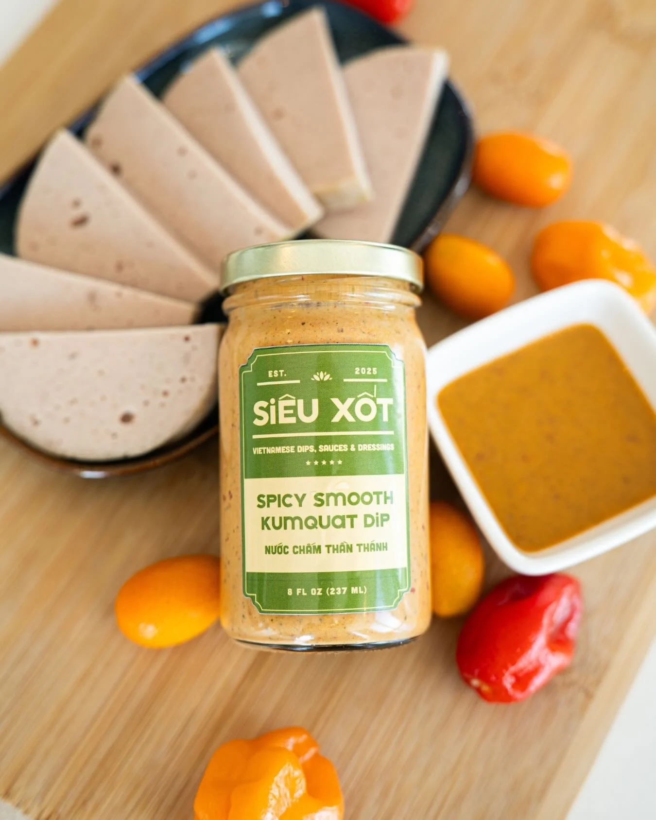 Bright citrus + smooth heat = the perfect dip for chả lụa and your favorite bites.

Simple dip. Big flavor. 🔥

🔗 Tap the link in bio to try.
.
.
.
.
.
#SieuXot #VietnameseSauce #VietnameseFlavors #VietnameseCuisine #SauceLovers