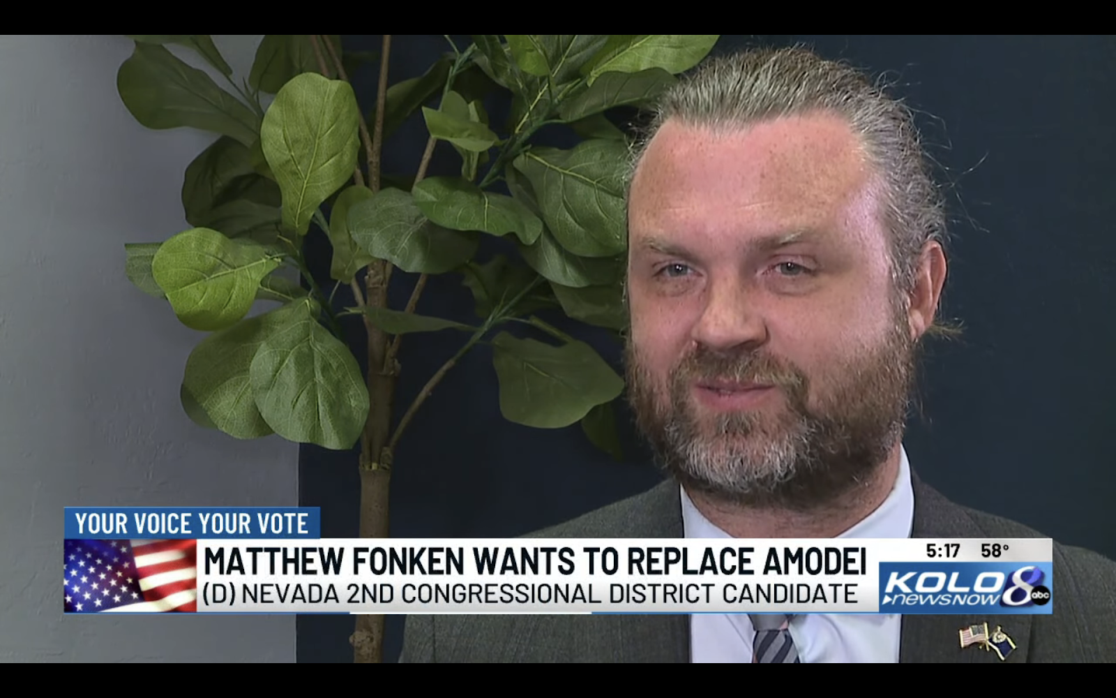 Fonken runs for Amodei’s Congressional Seat