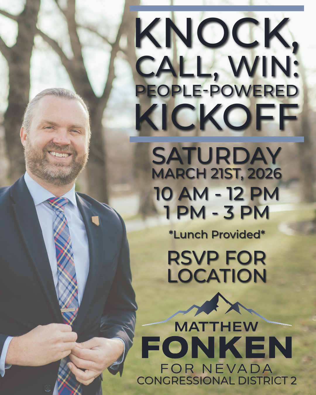 Knock, Call, Win: People-Powered Kickoff