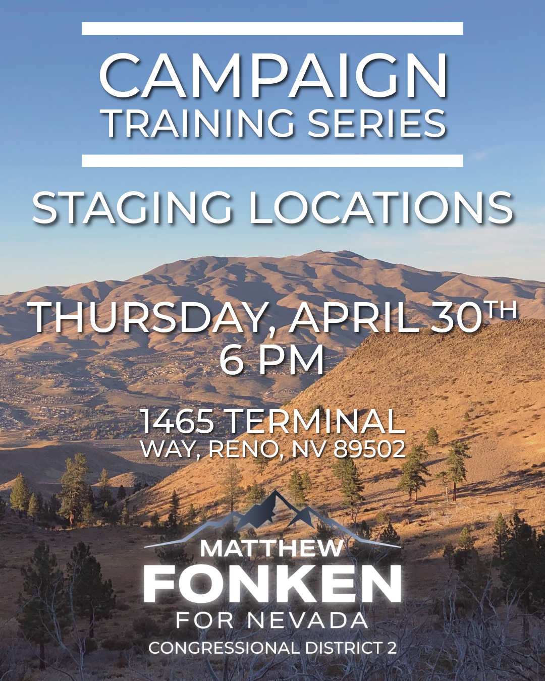 Campaign Training Series: Staging Locations