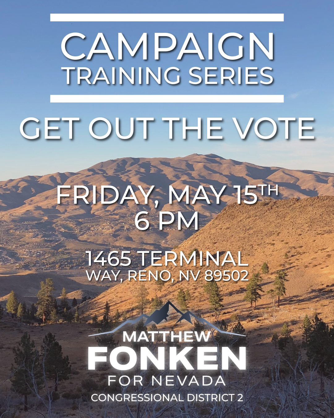 Campaign Training Series: Get Out The Vote