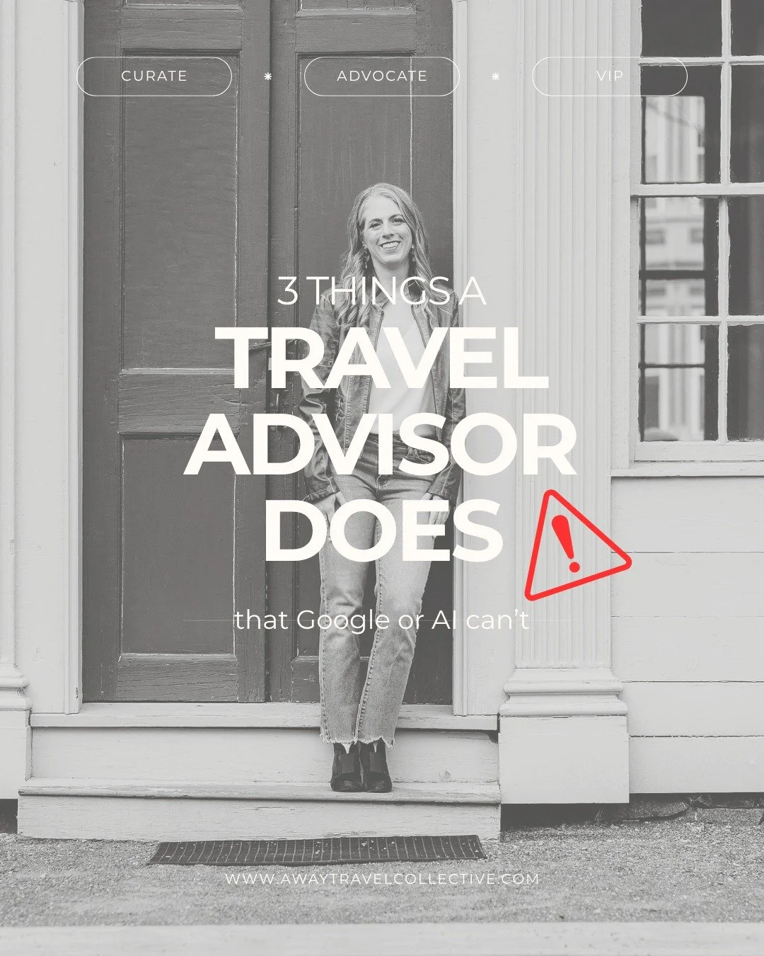 Ever feel like you&rsquo;re drowning in 27 open tabs trying to plan a trip? 

Google gives you options&hellip; but not answers.

Here are 3 things a travel advisor (hi, it&rsquo;s me 👋) does that Google simply can&rsquo;t:

✨ 1. Curates - not overwh