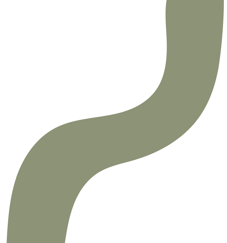 A thick green curved stripe on a black background.