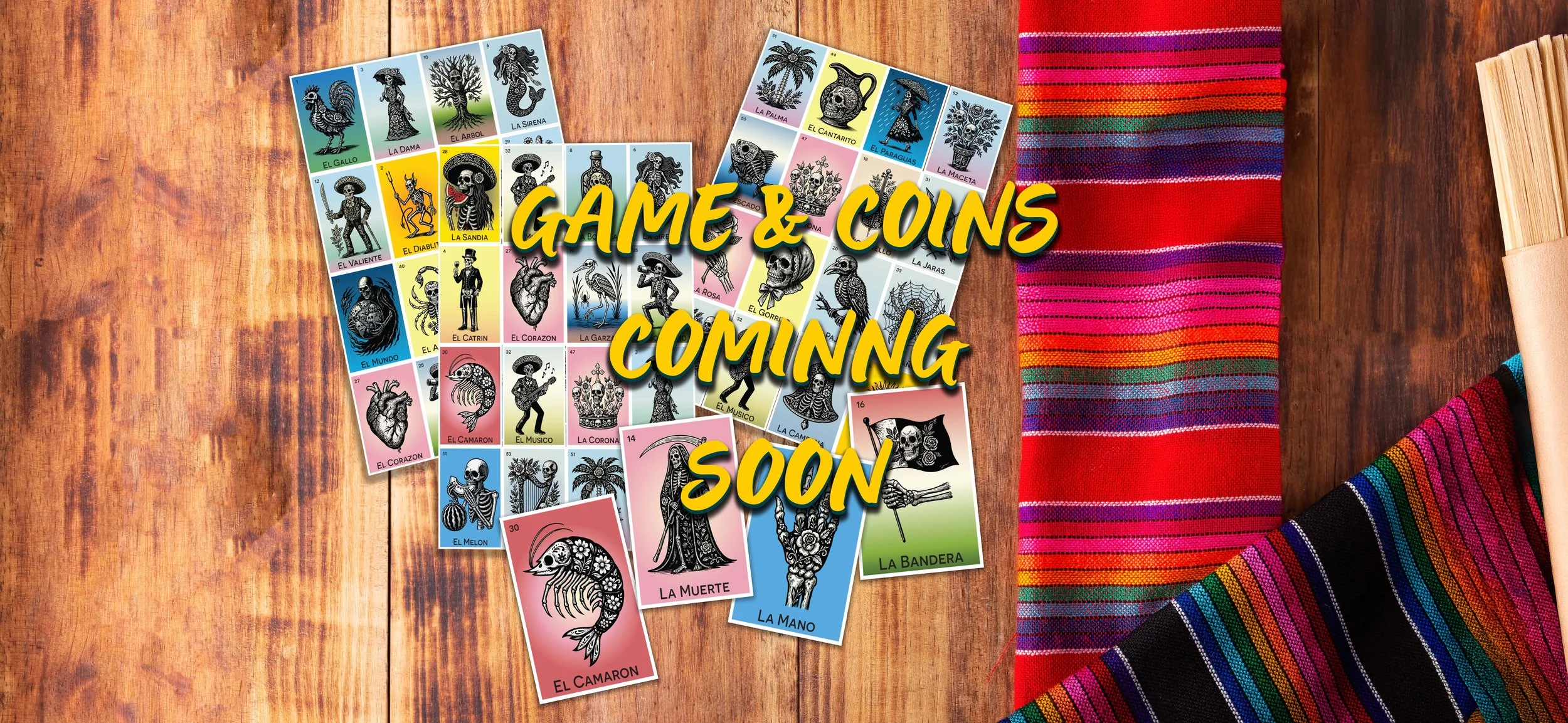 Día de los Muertos Lotería  Board Game