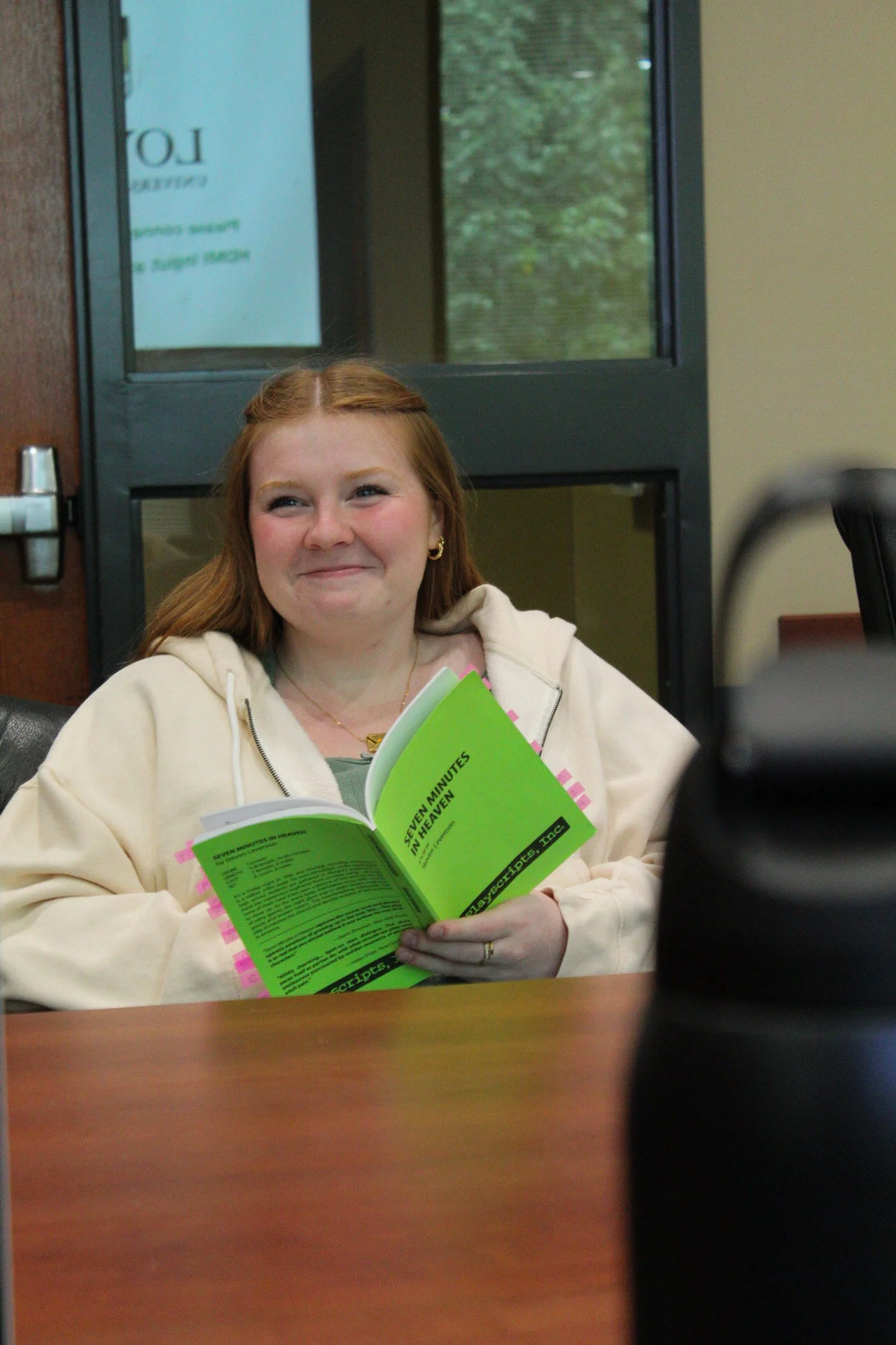 "Rehearsal Giggles" taken in '25