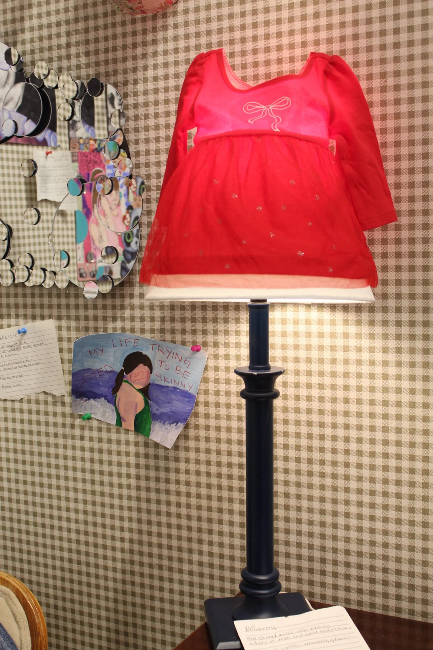 "Reliquary" a light installation.