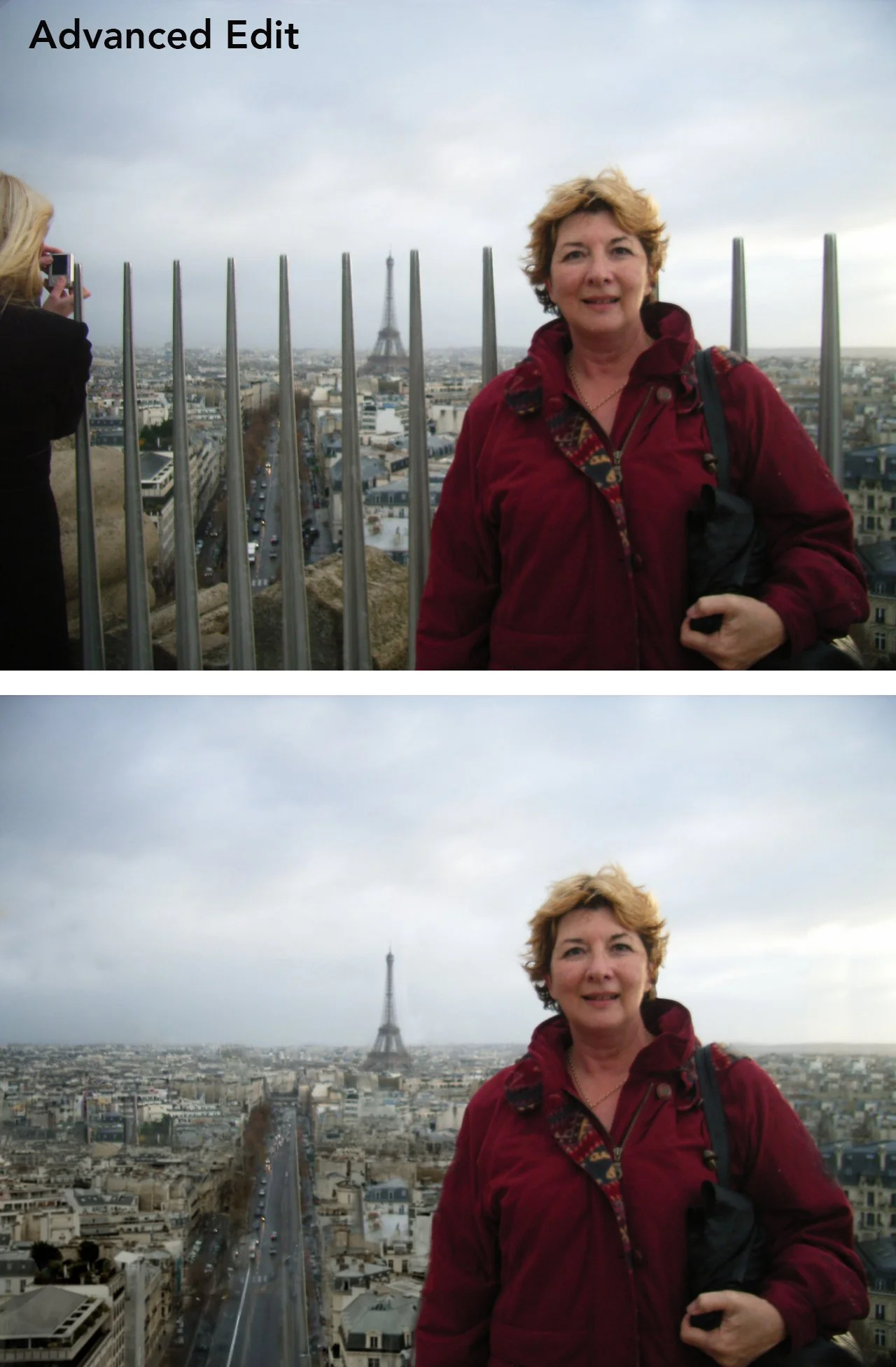 background clean up on photo