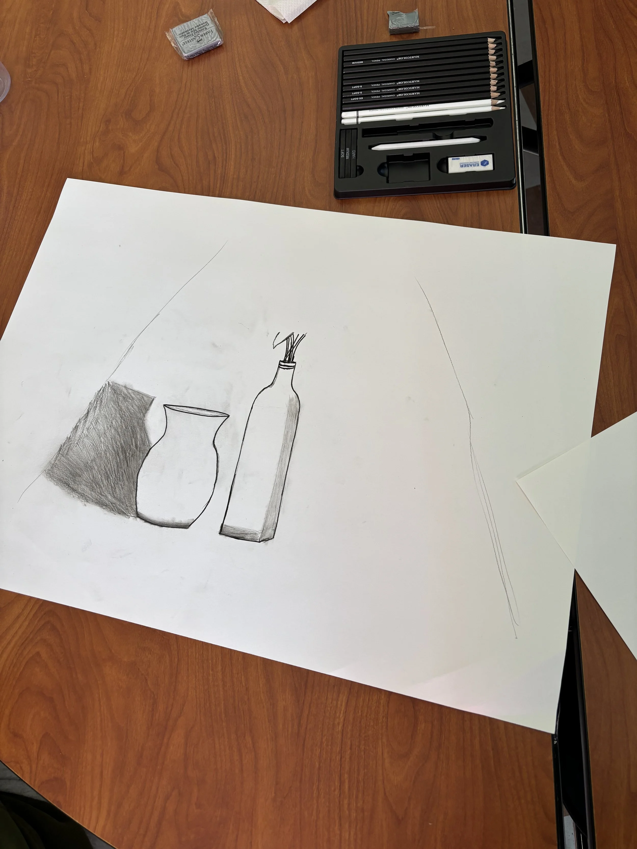 Still life drawing 
Fall '24
