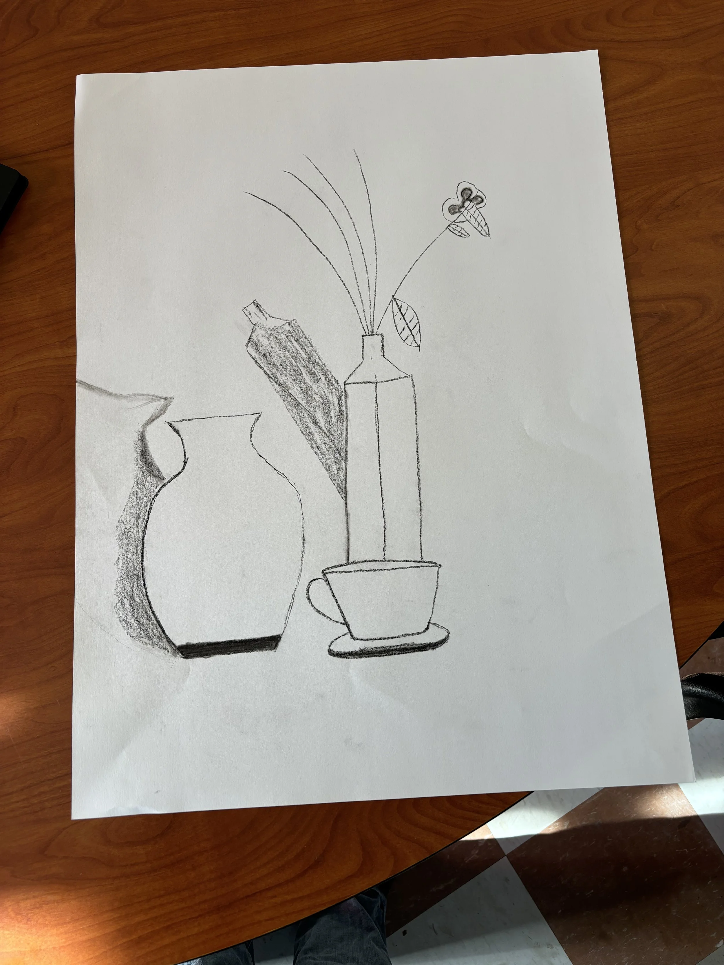 Still life drawing 
Fall '24