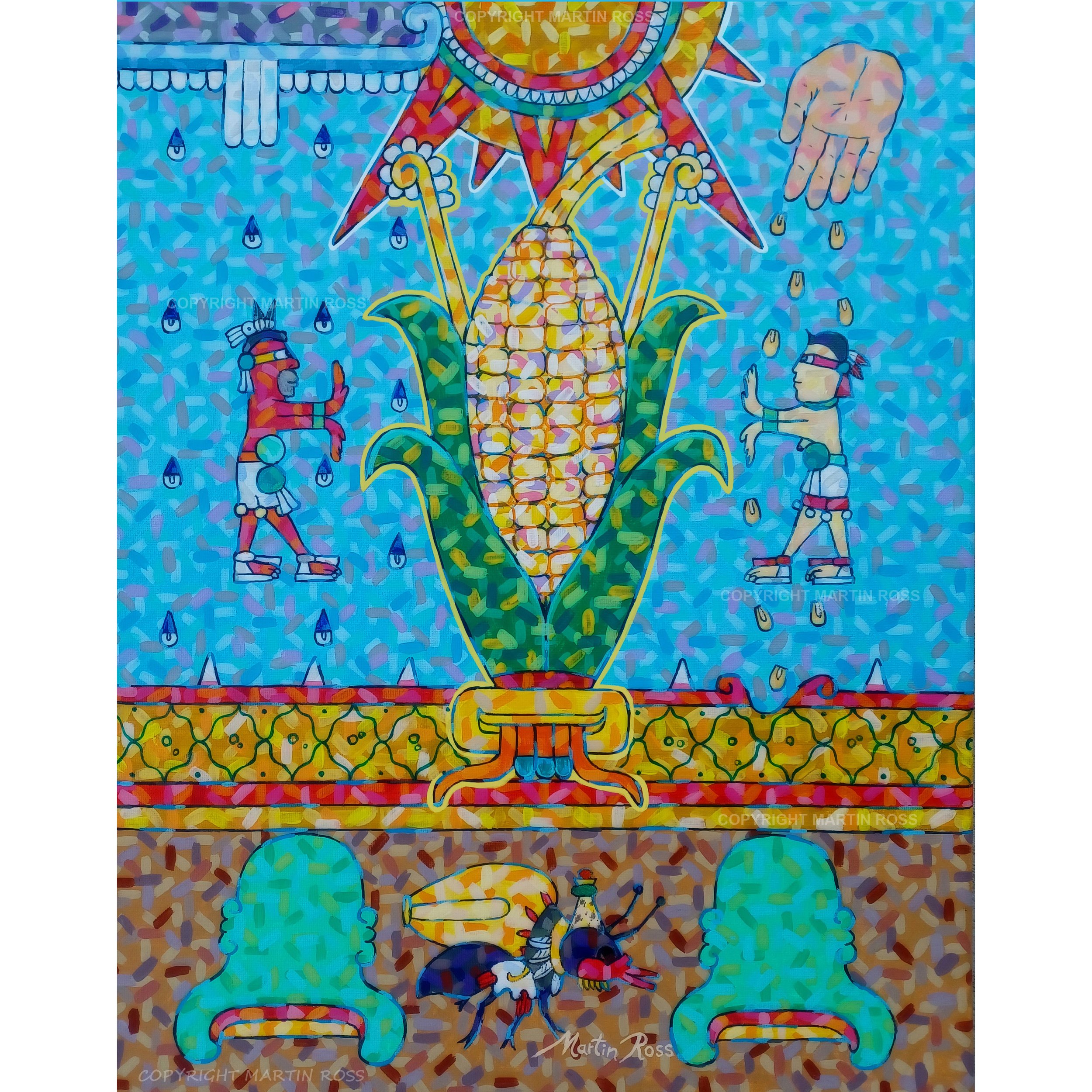 Aztec Legend of Corn