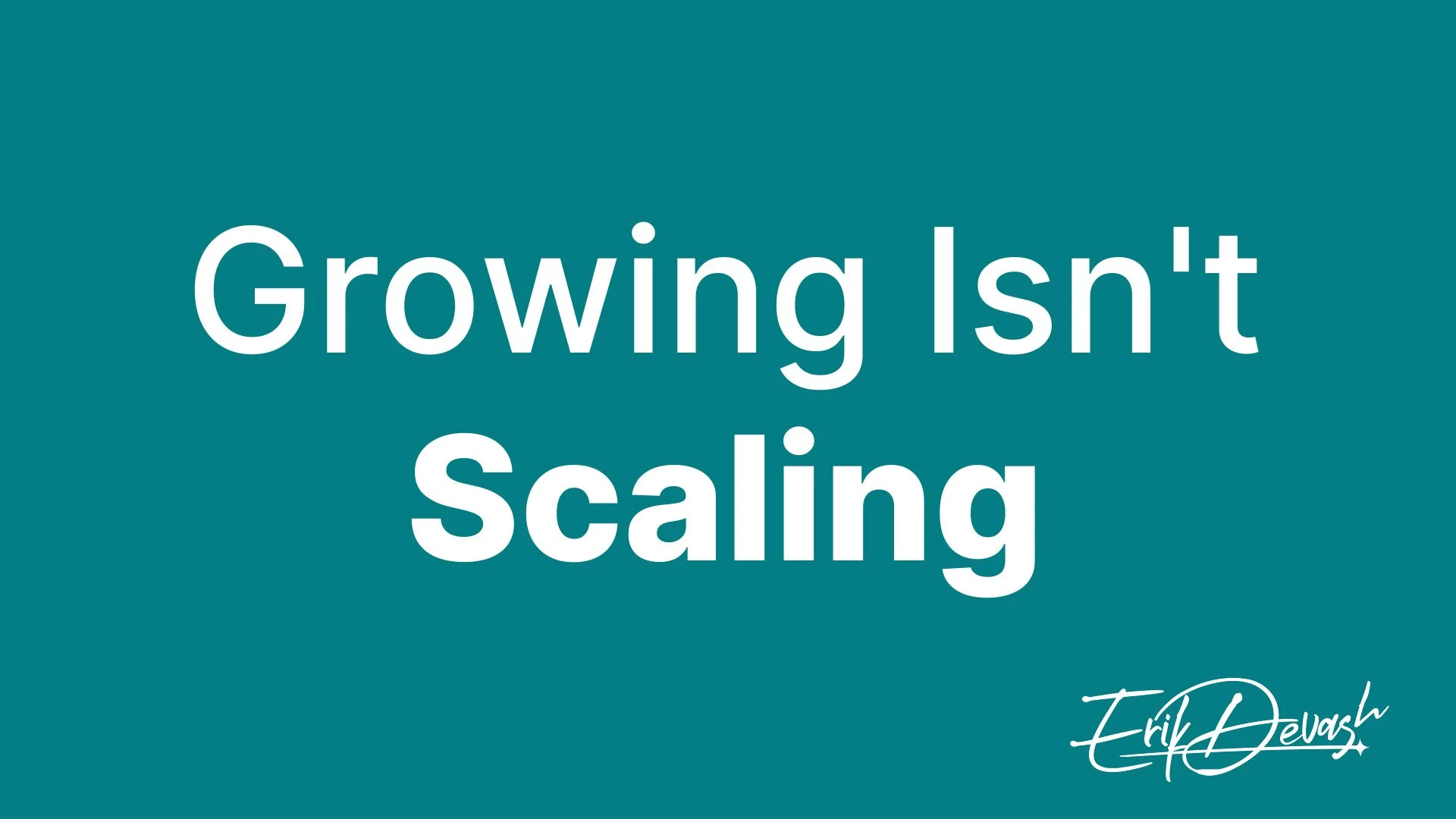 Scaling a Window Tint Business Does Not Just Mean Growing It