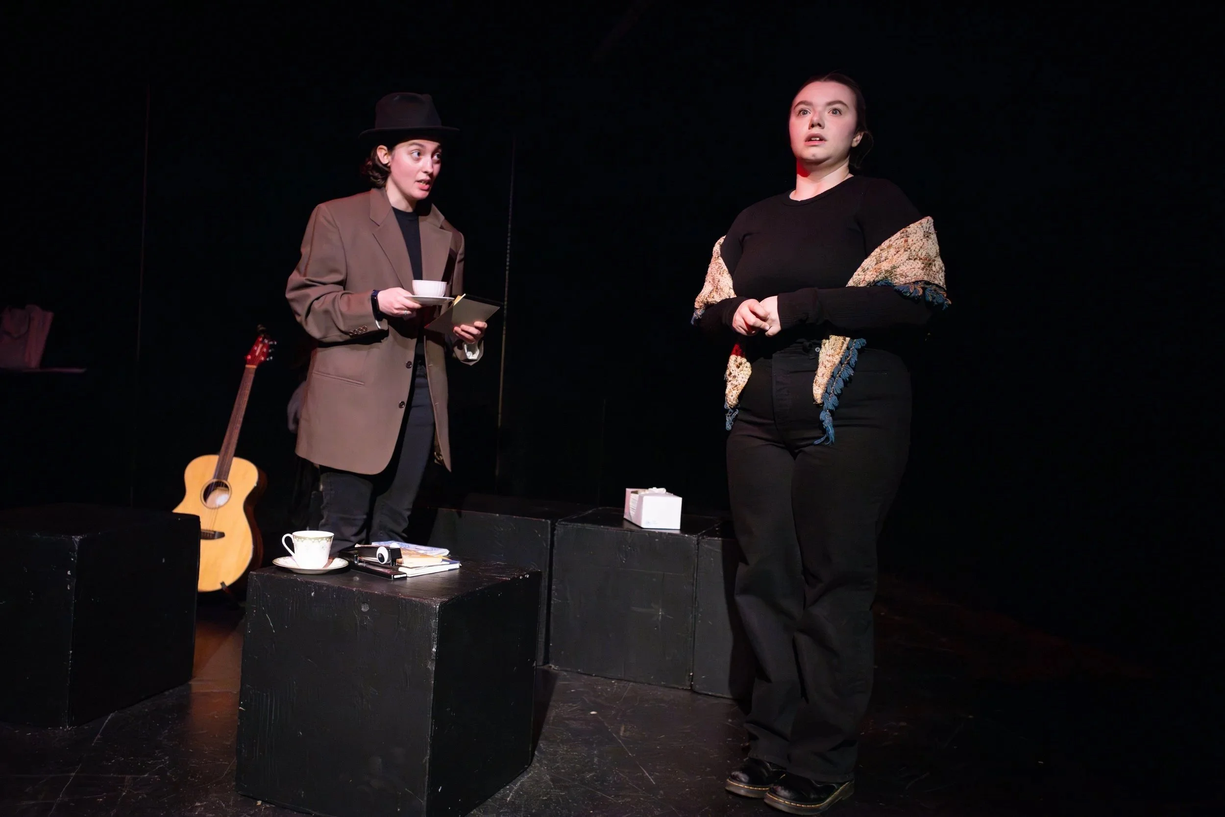 | The Stapler by Timothy Turner |

Director: Bennett Buchholz
Stage Manager: Joseph Koppy
Lighting Designer: Skylar McLeod
Costume Designer: Victoria Breazeale
Sound Designer: Robert Turner