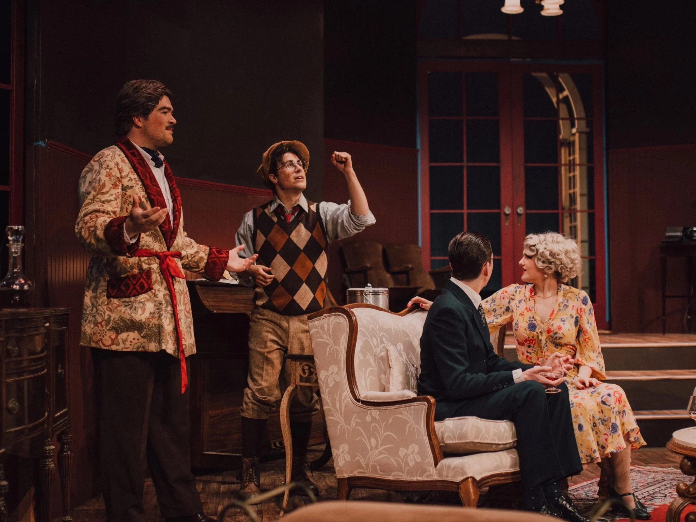 | Death by Design by Rob Urbinati |

Director: Janet Gupton
Asst. Director: David Stephens
Set Designer: Derek Lane
Costume Designer: Laurel Peterson
Lighting Designer: Jesse Klug