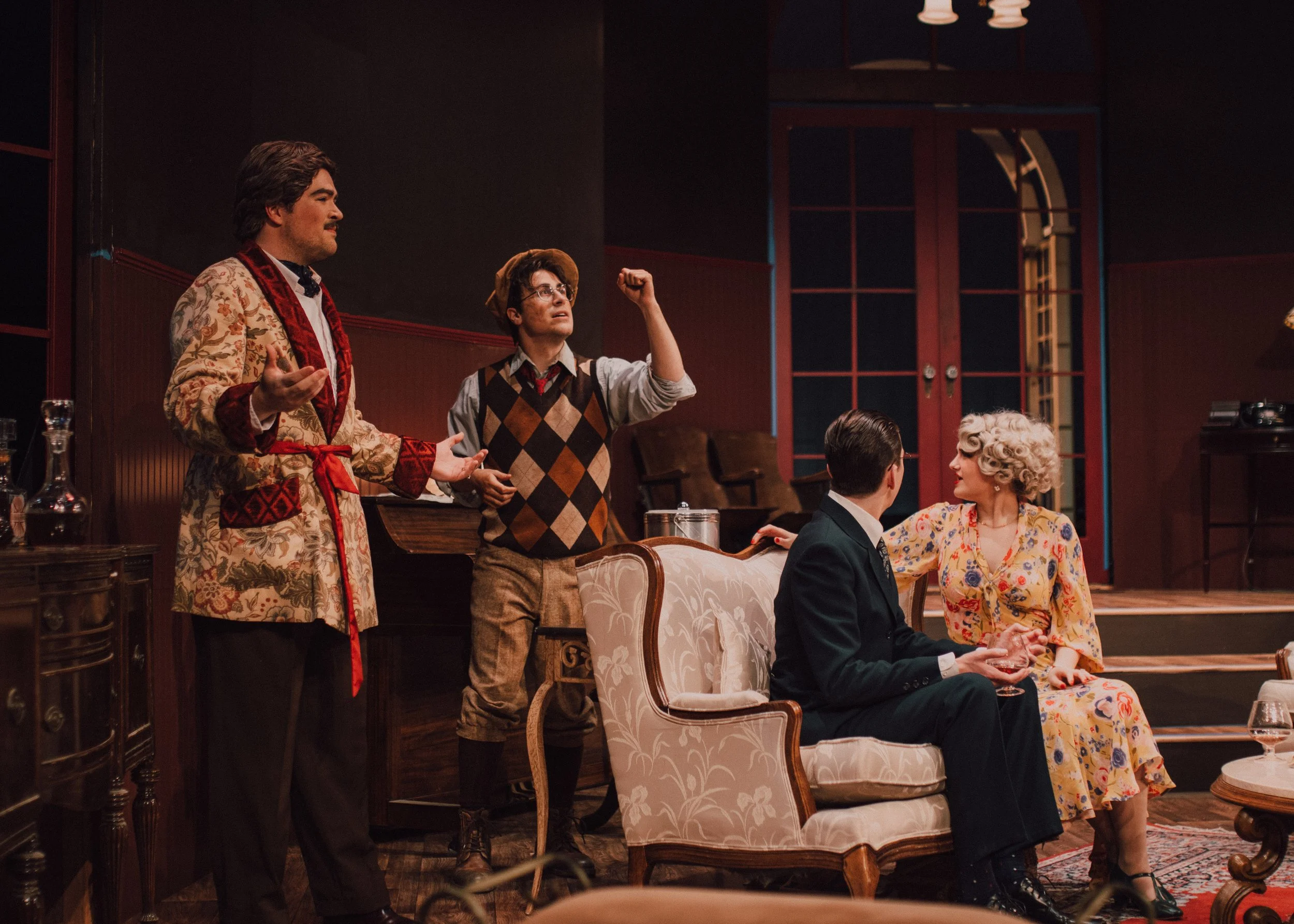 | Death by Design by Rob Urbinati |

Director: Janet Gupton
Asst. Director: David Stephens
Set Designer: Derek Lane
Costume Designer: Laurel Peterson
Lighting Designer: Jesse Klug