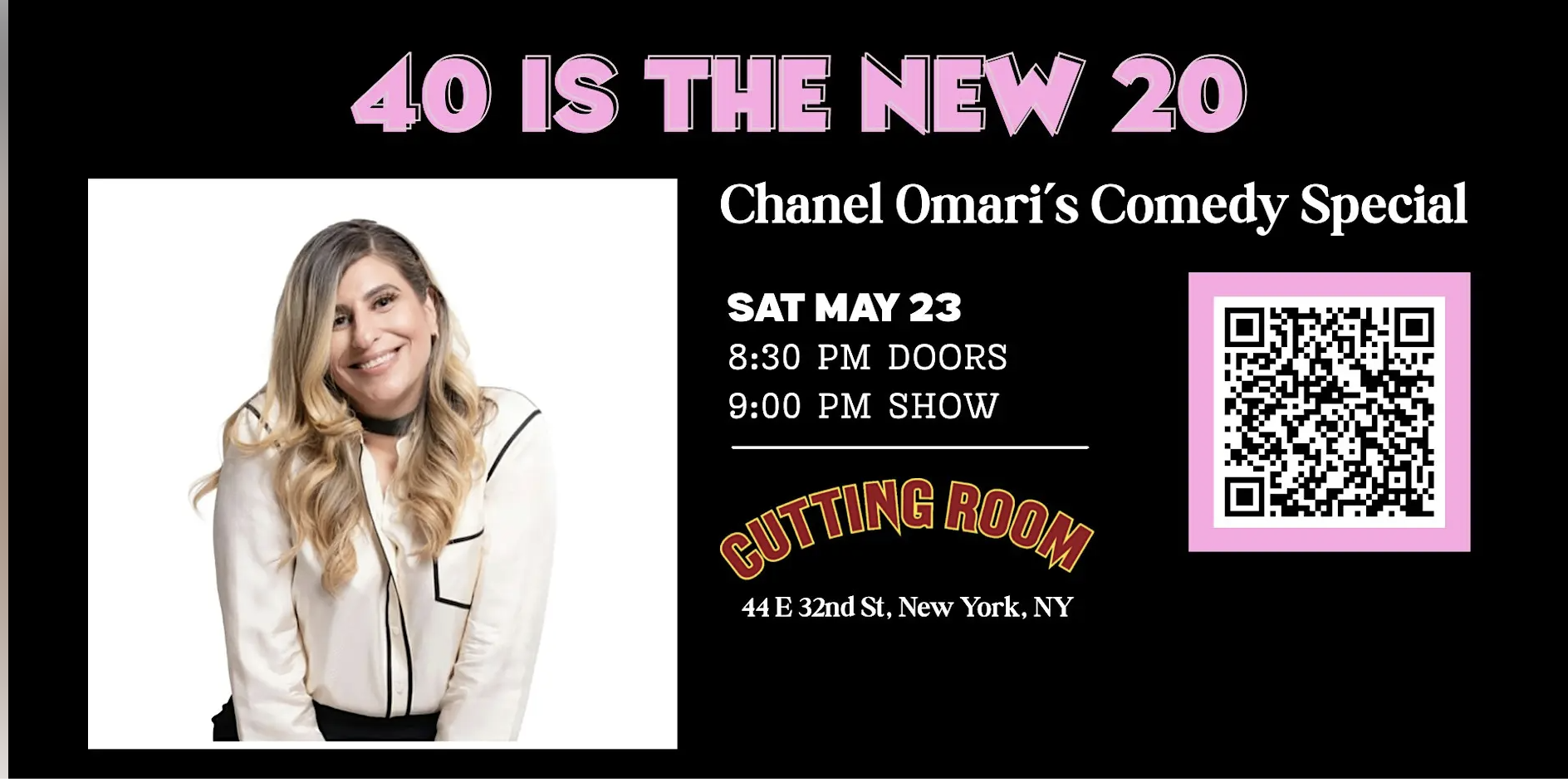 40 is the New 20, Chanel Omari's Comedy Special 
