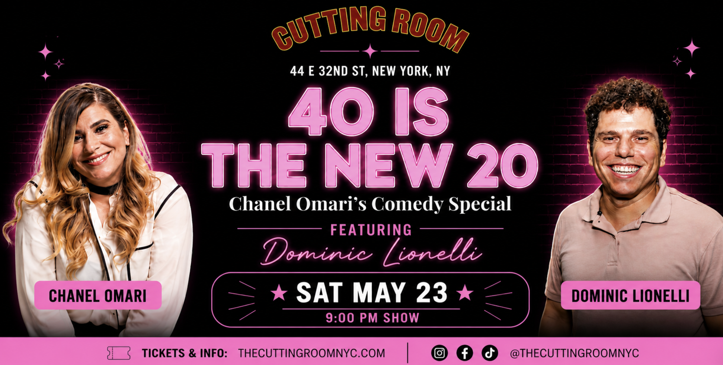 40 is the New 20, Chanel Omari's Comedy Special 