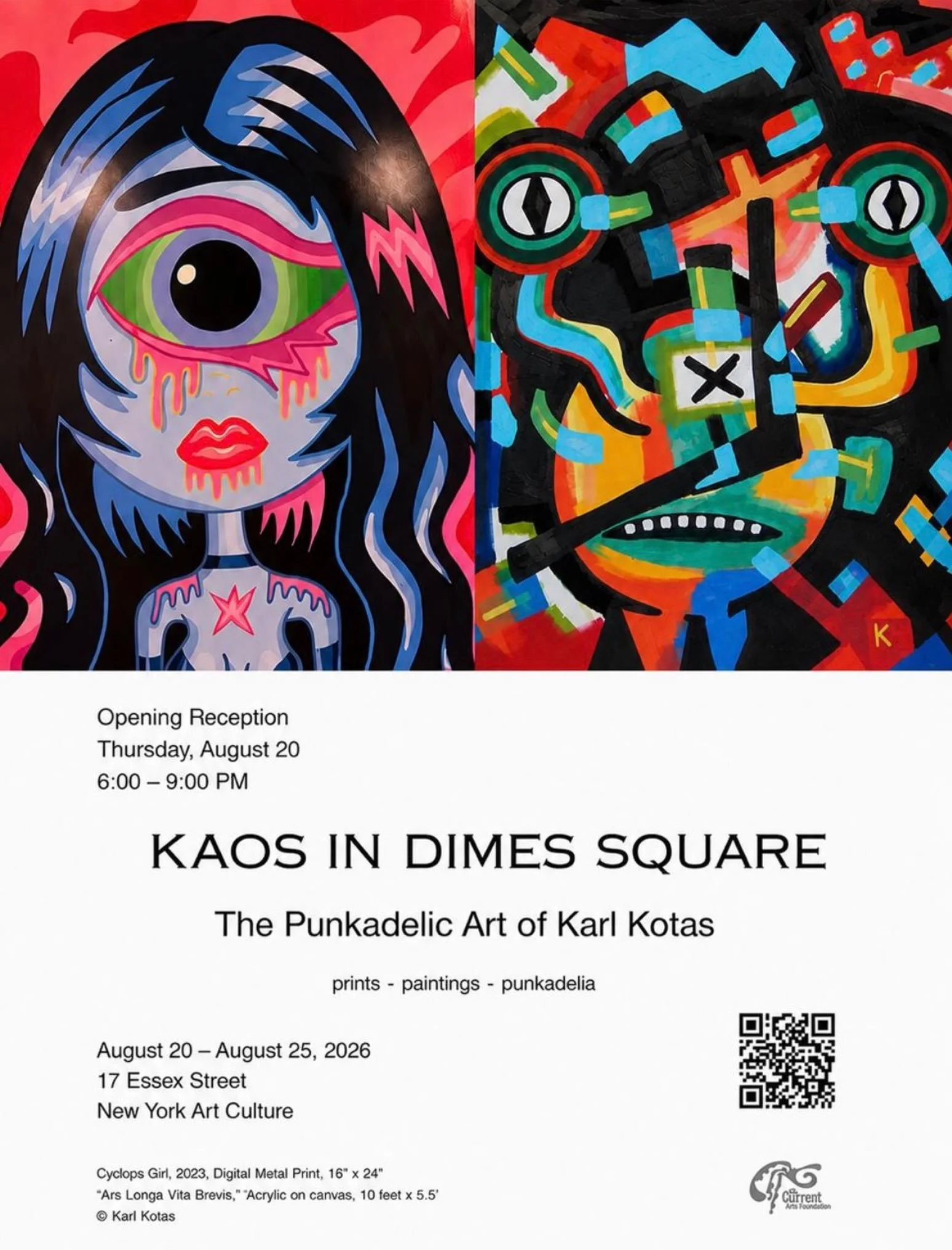 Today.  Artist will be there. #newyork #art #culture