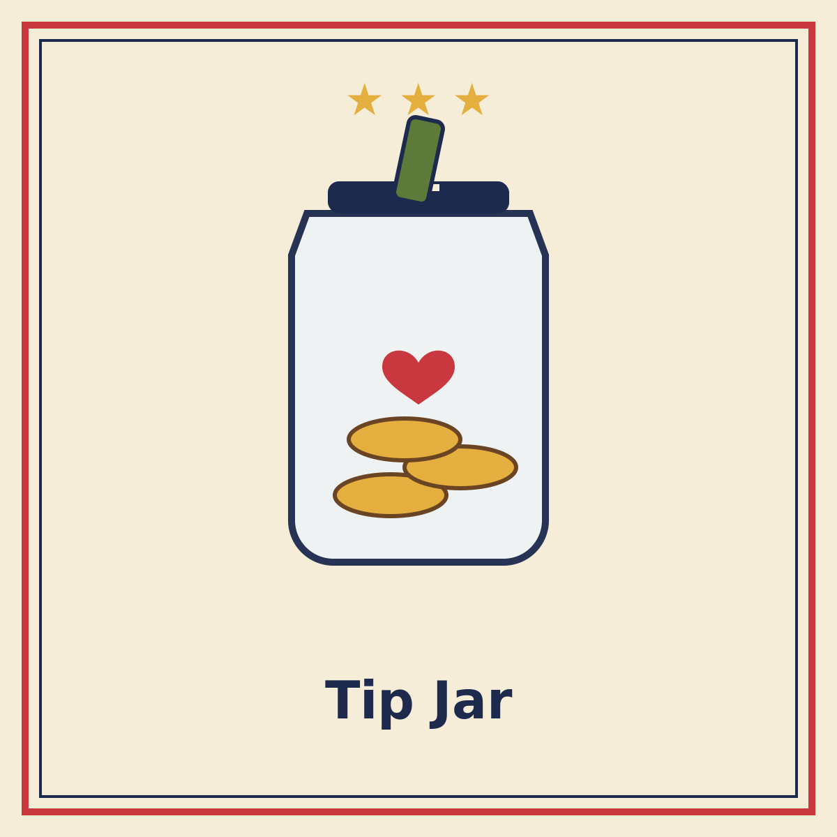 Tip Jar — Choose Your Amount