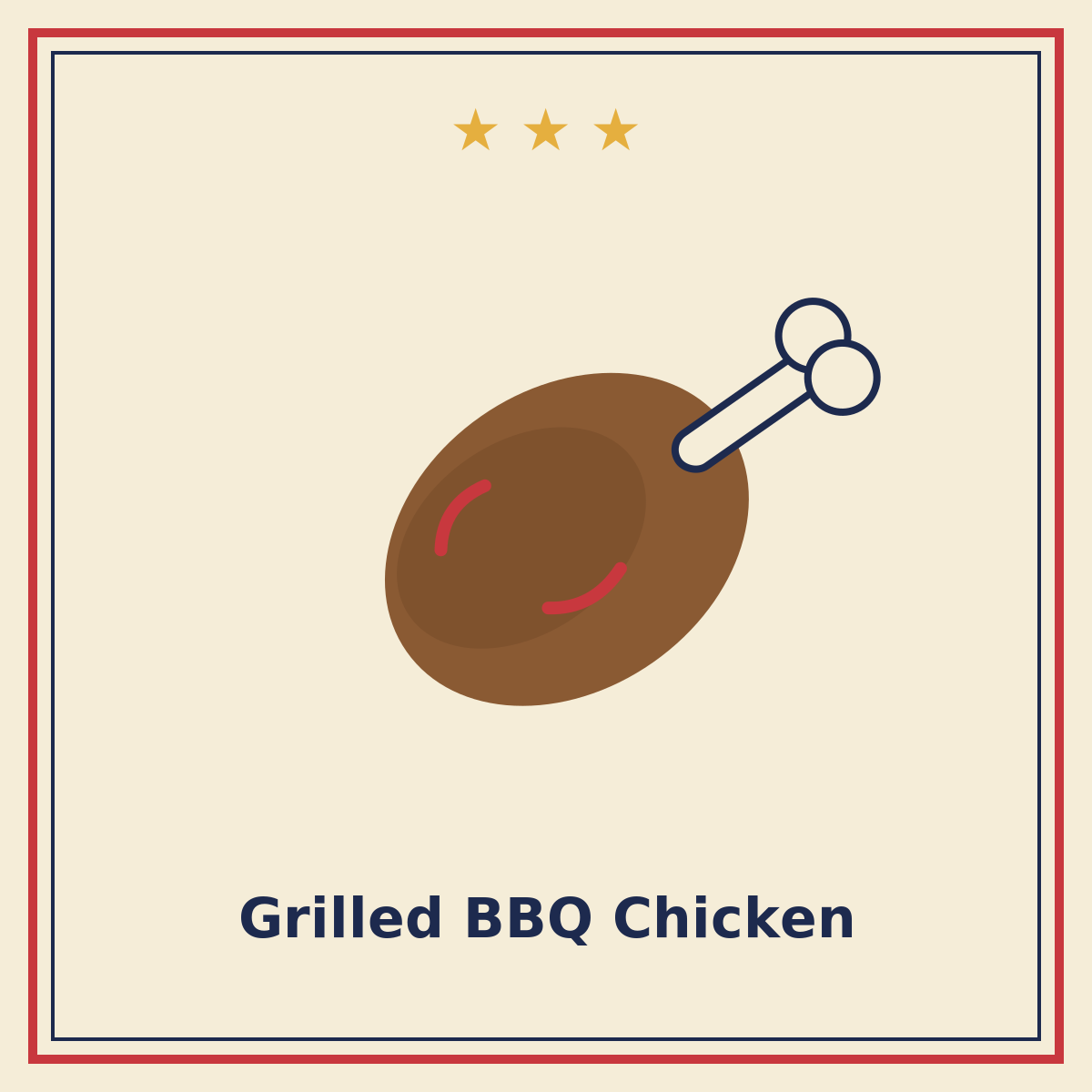 Grilled BBQ Chicken