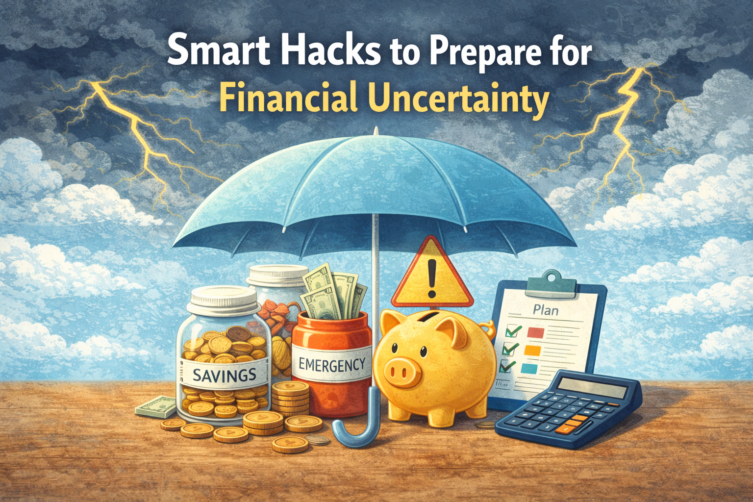 Smart Hacks to Prepare for Financial Uncertainty