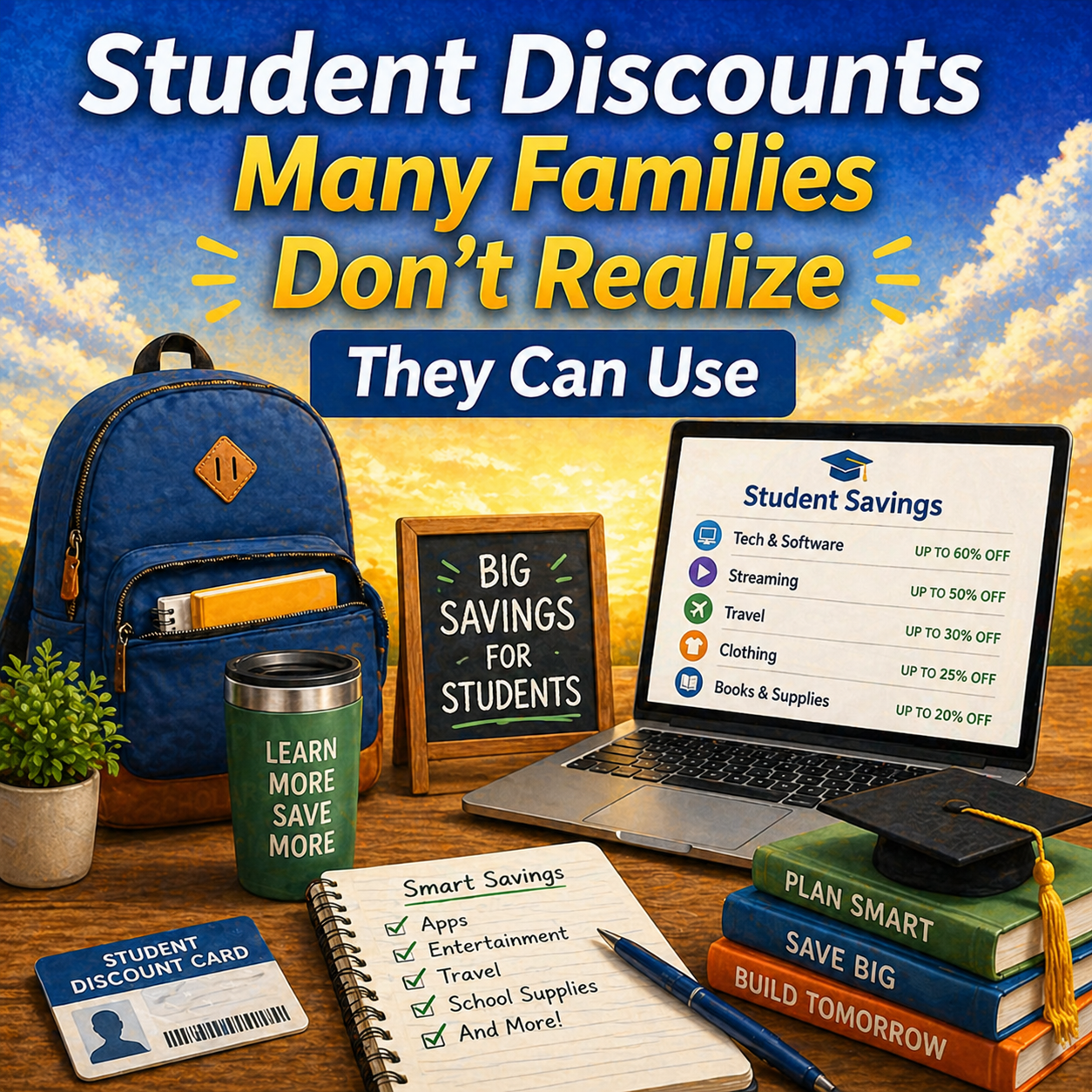 Student Discounts Many Families Don’t Realize They Can Use