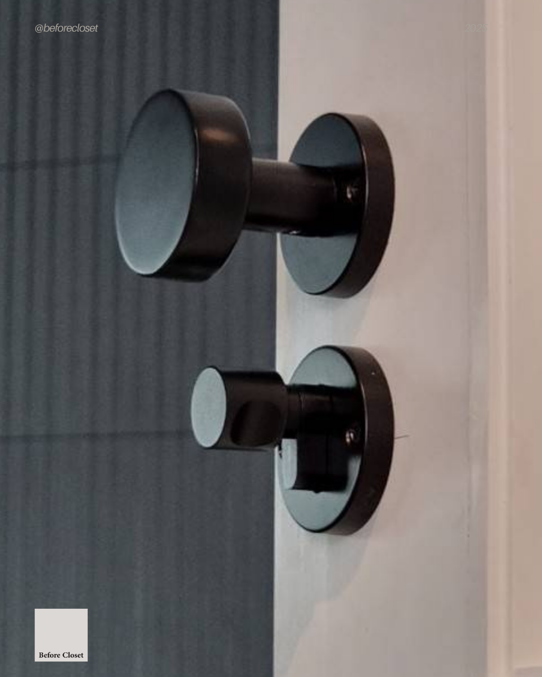 Lower East Side zinc alloy door knob by Before Closet