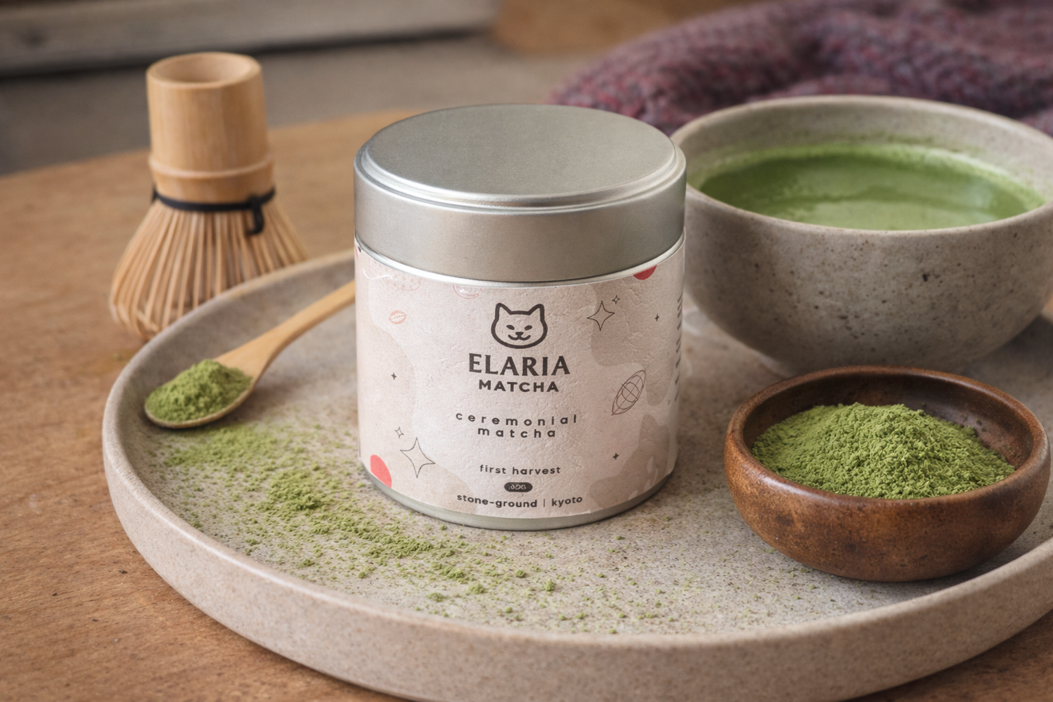 elaria ceremonial grade matcha — first harvest (40g)
