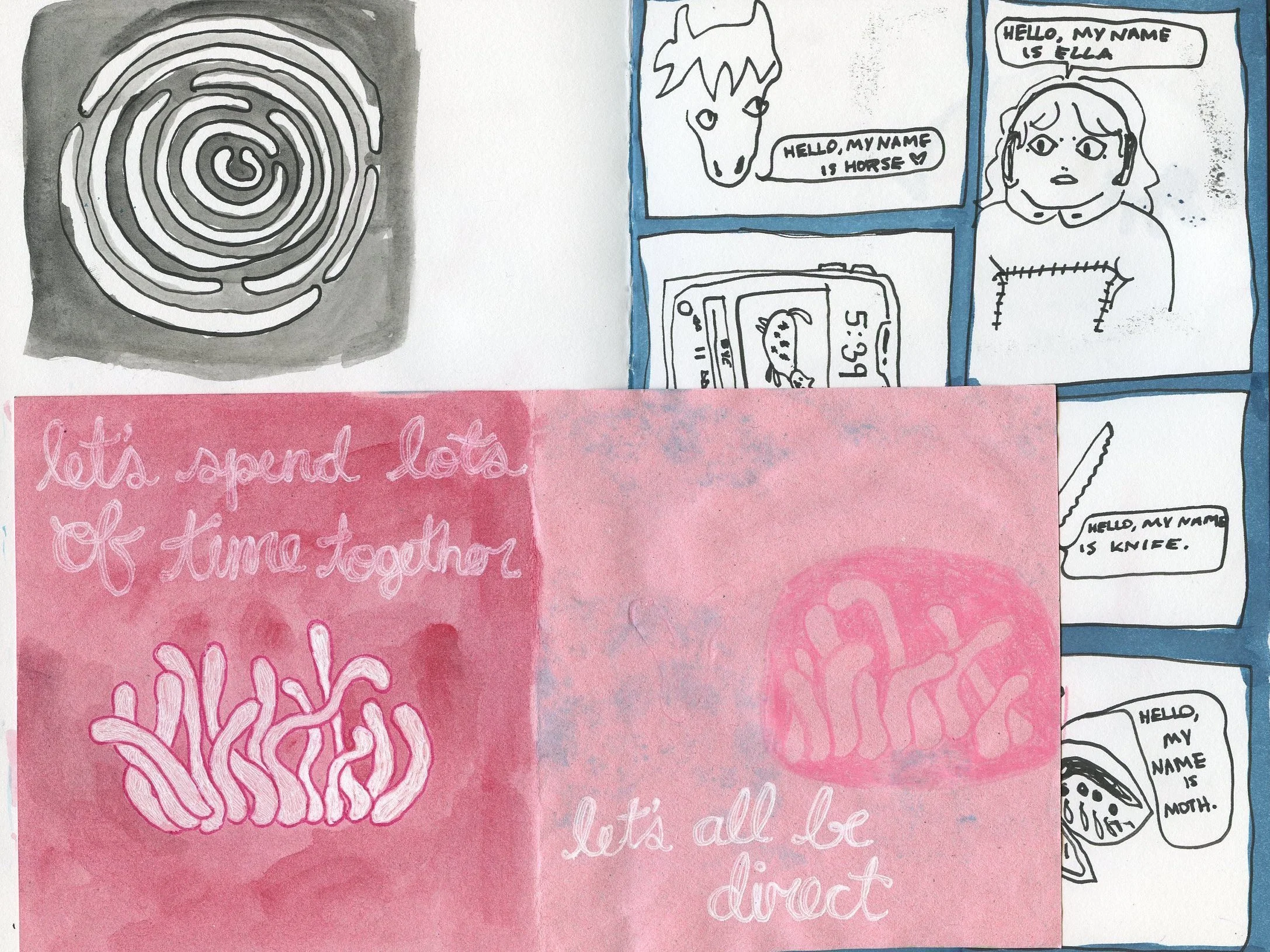 (open) from series of 100 drawings 1/16/26-1/23/26