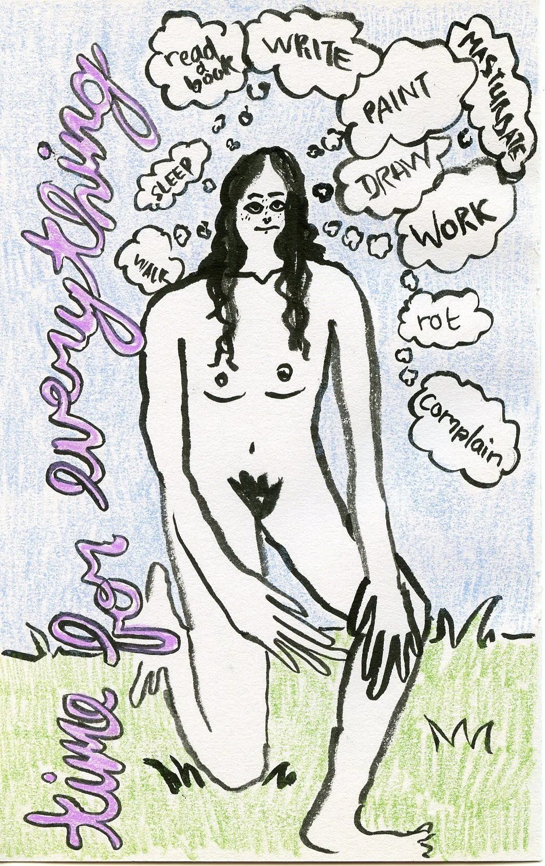 from series of 100 drawings 1/16/26-1/23/26