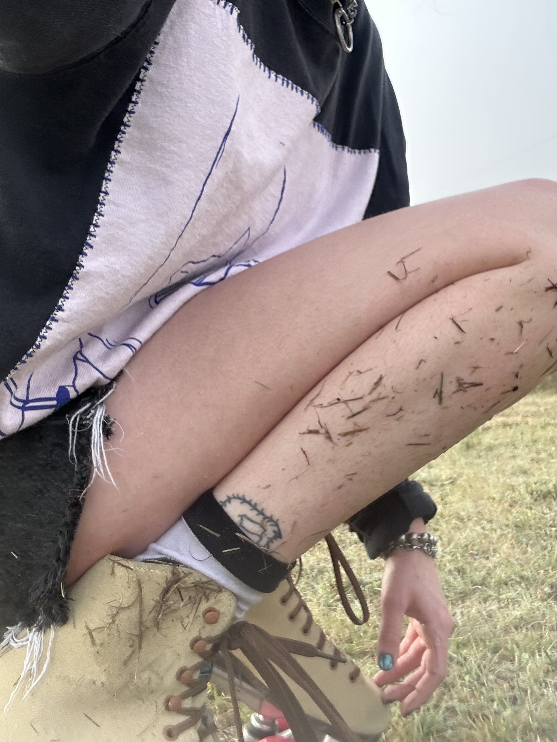 i fell off my rollerskates