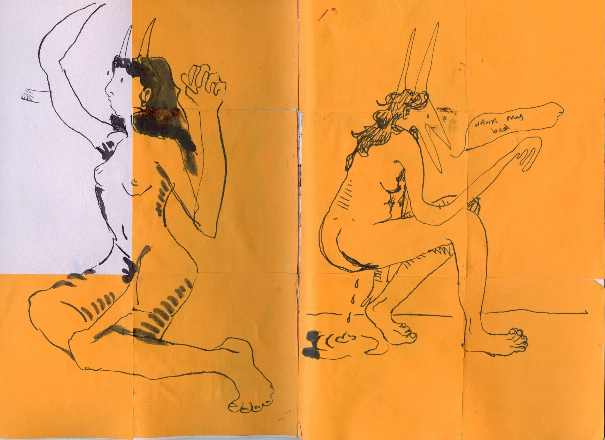 from series of 100 drawings 1/16/26-1/23/26