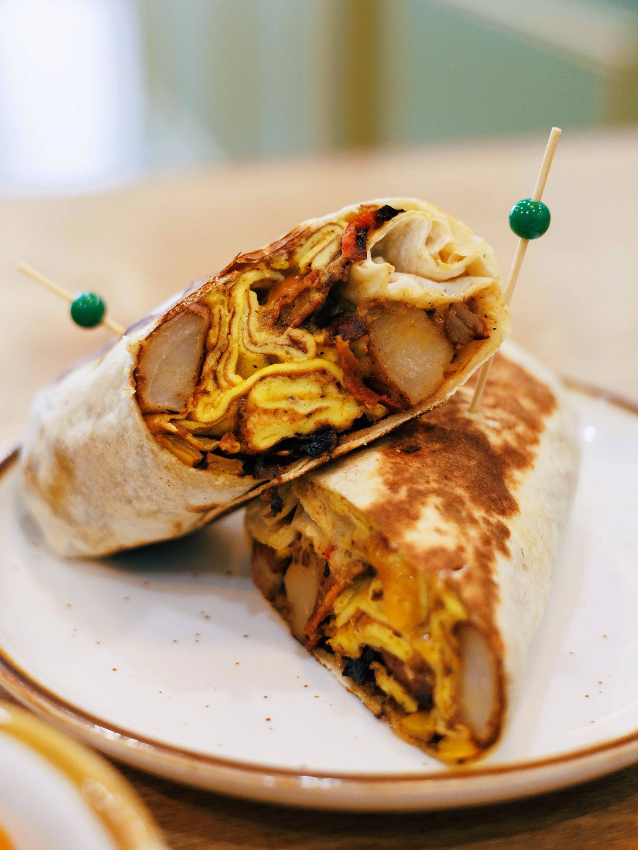 Finally a legit breakfast burrito in Bushwick!? Spectacular, I&rsquo;ll take 14 of em #breakfast #bushwick #cafe