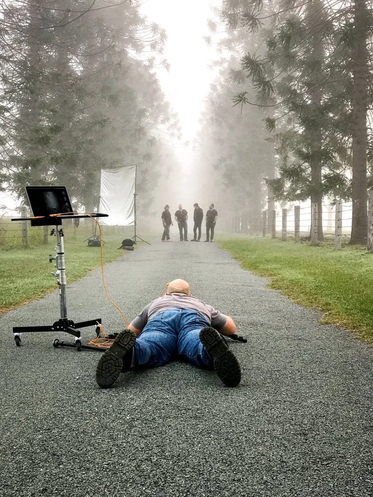 Jason Malouin Superpower Portraits Behind the scenes Band