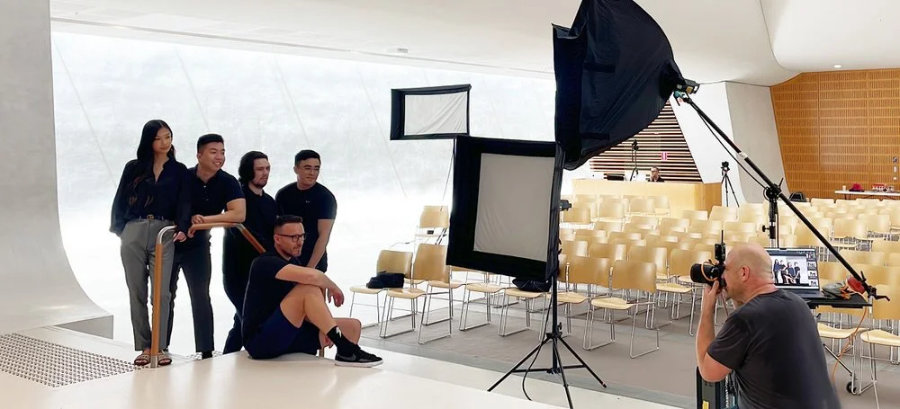 Jason Malouin Superpower Portraits Behind the scenes Entrepreneur