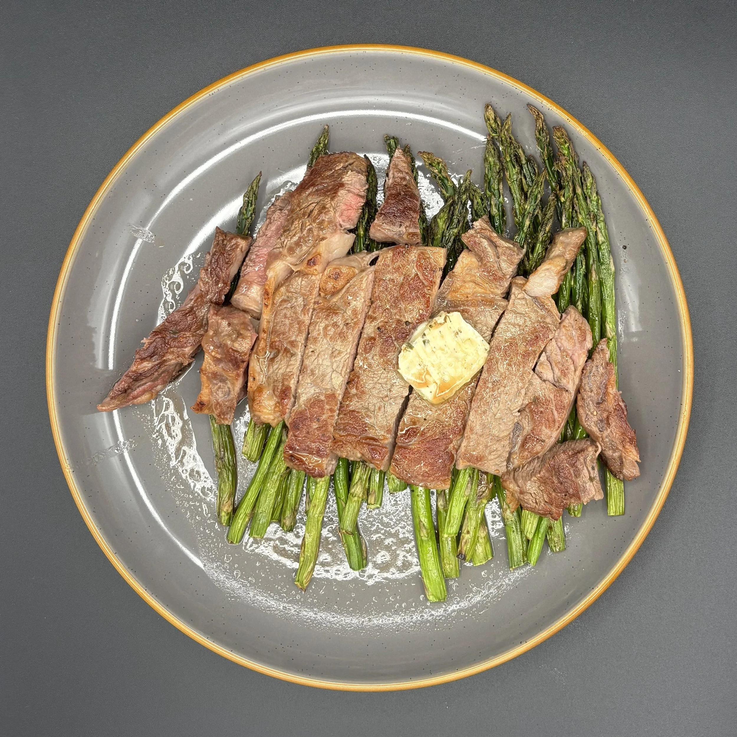 Ribeye + Asparagus Power Plate