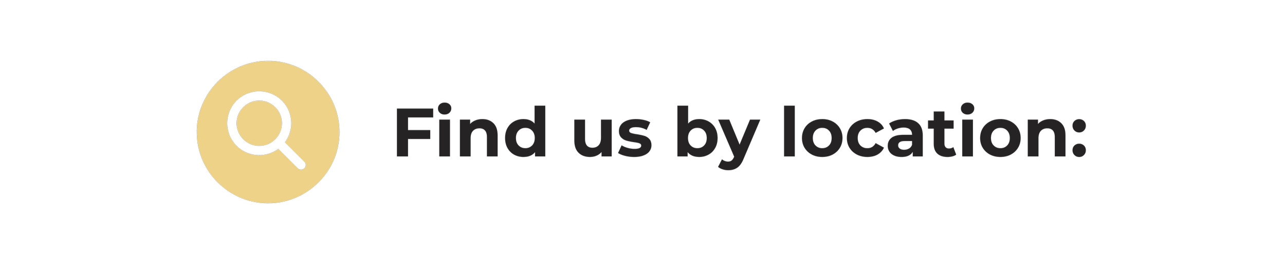 Find us by location: