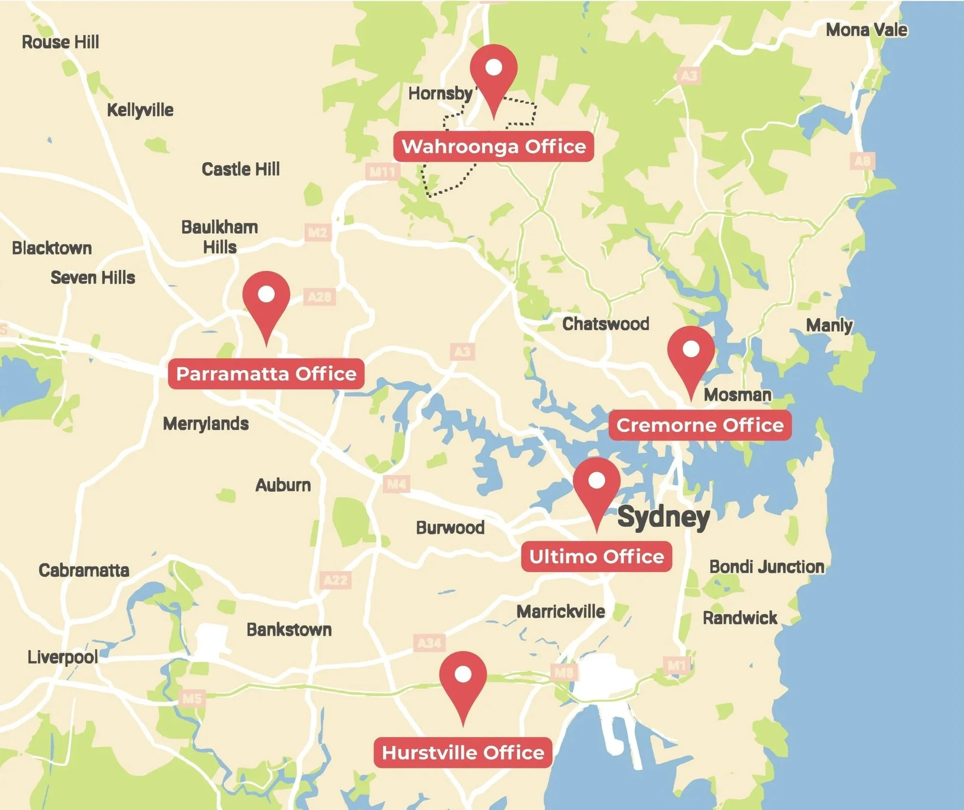 Our Locations — The FSP