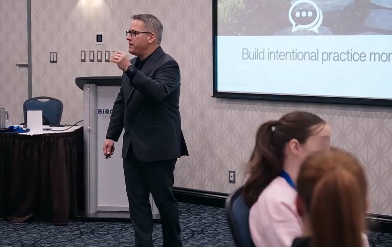 Trevor brings research, practical tools, and an engaging facilitation style to every session. Watch a short conference highlight reel to see his approach in action.
