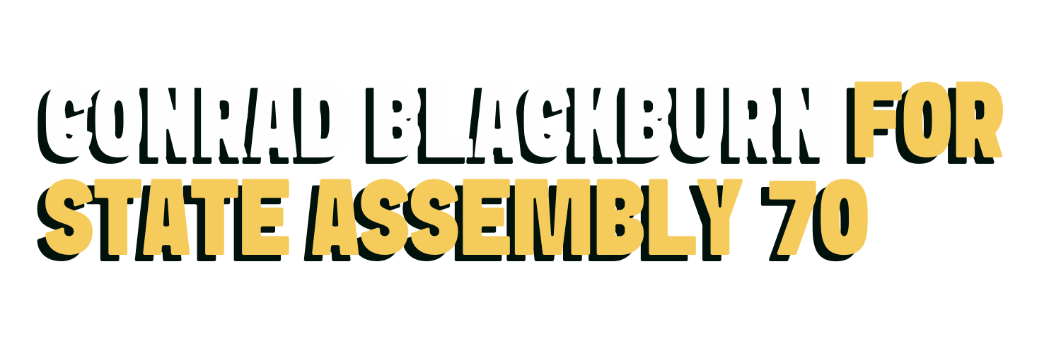 Conrad Blackburn for State Assembly