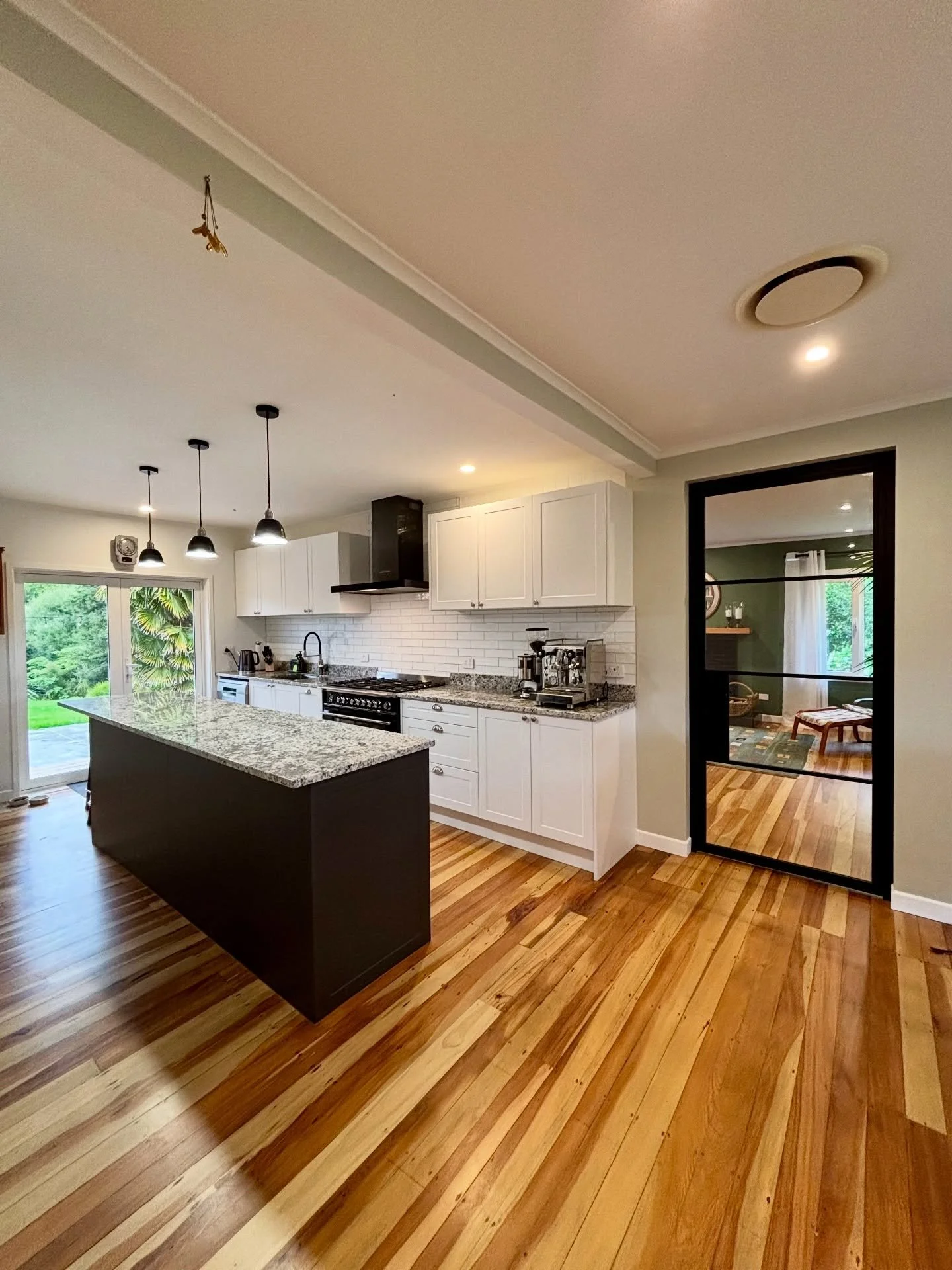 We completed the renovation of this home several months ago, undertaking extensive improvements throughout the property. The project included a full reconfiguration of the kitchen layout, which involved removing structural walls and installing suppor