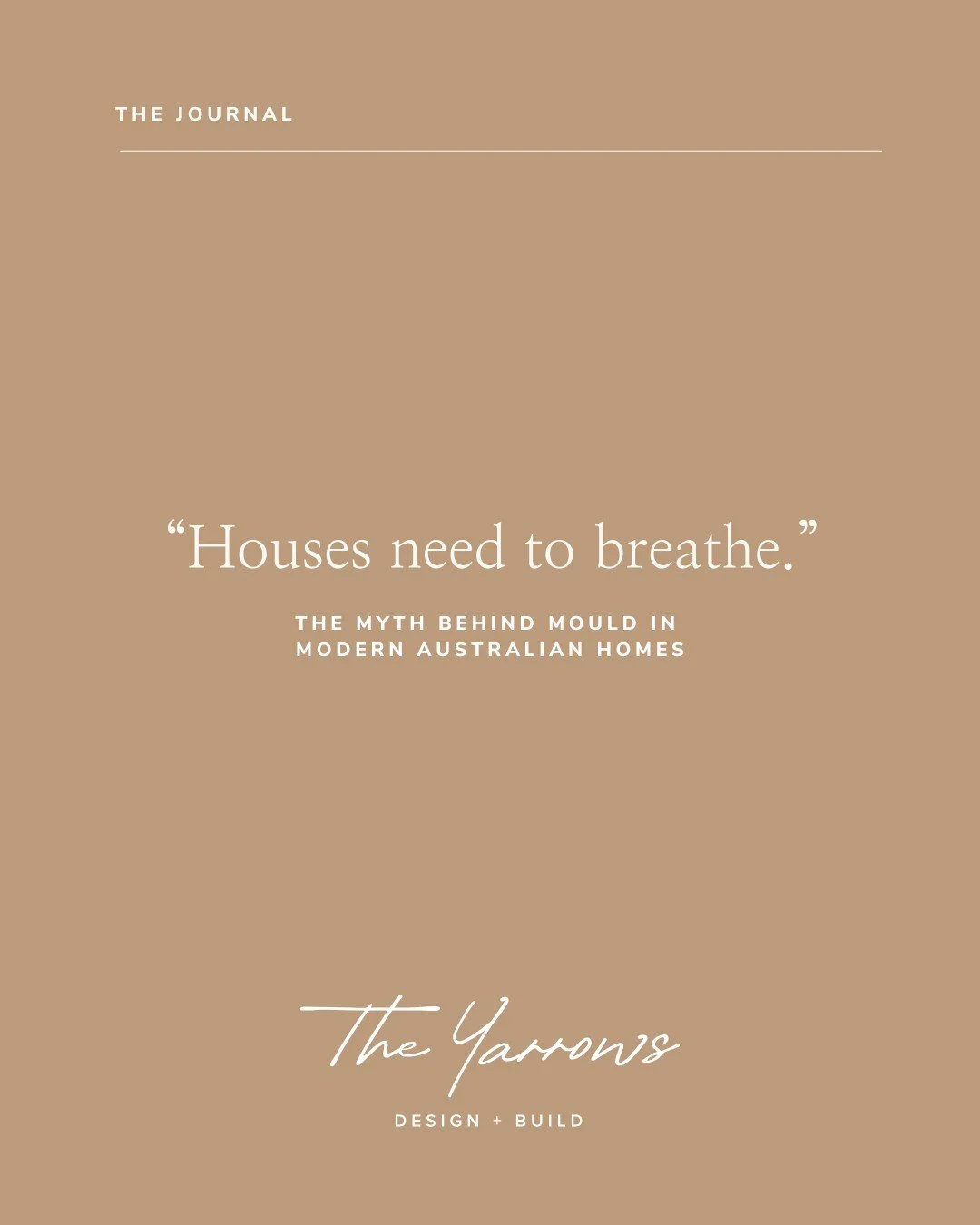 &ldquo;Houses need to breathe.&rdquo; You&rsquo;ve heard it before - but that old-school saying is doing more harm than good.

Here&rsquo;s the truth: If your house is &ldquo;breathing,&rdquo; it&rsquo;s actually leaking. 🏕️
That&rsquo;s not ventila