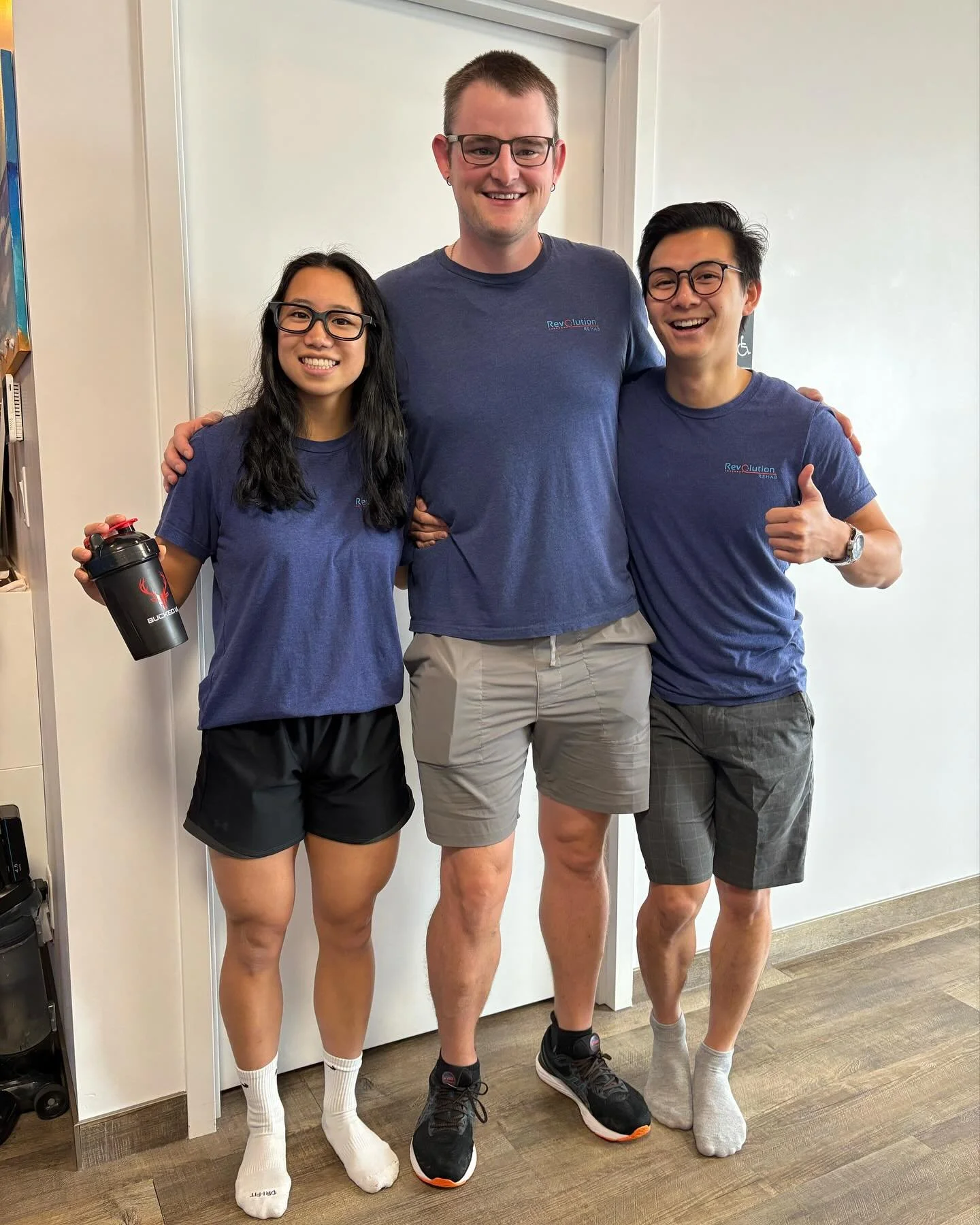 Michele, Patrick, and Preston dressed as Patrick