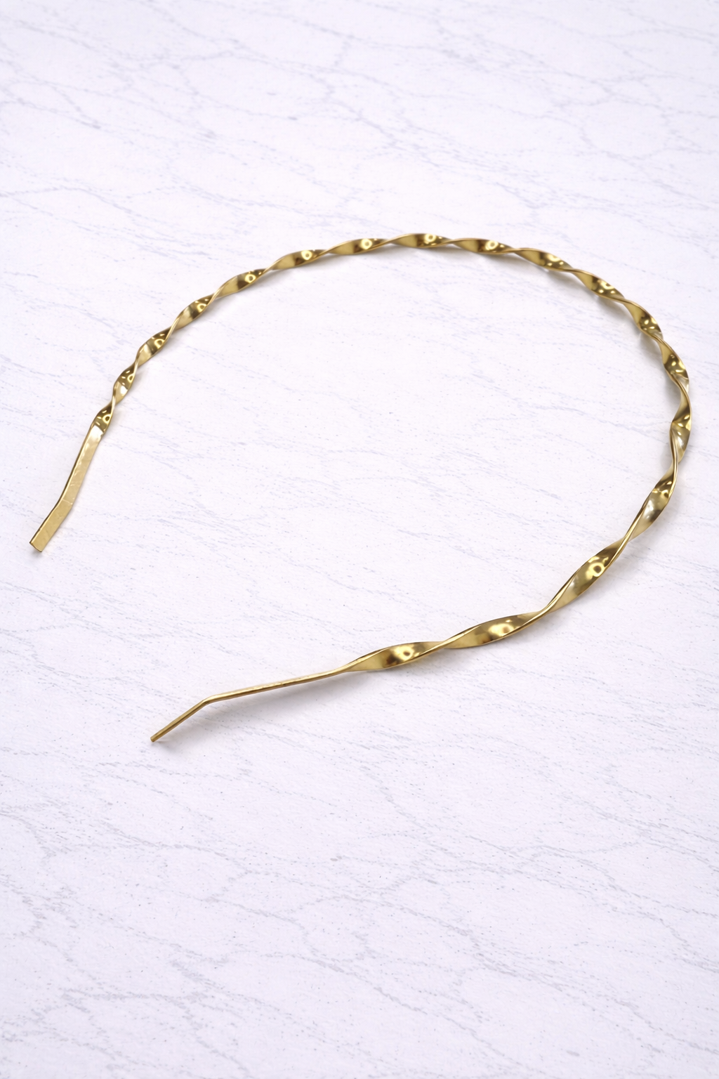 Twisted Gold Headband
