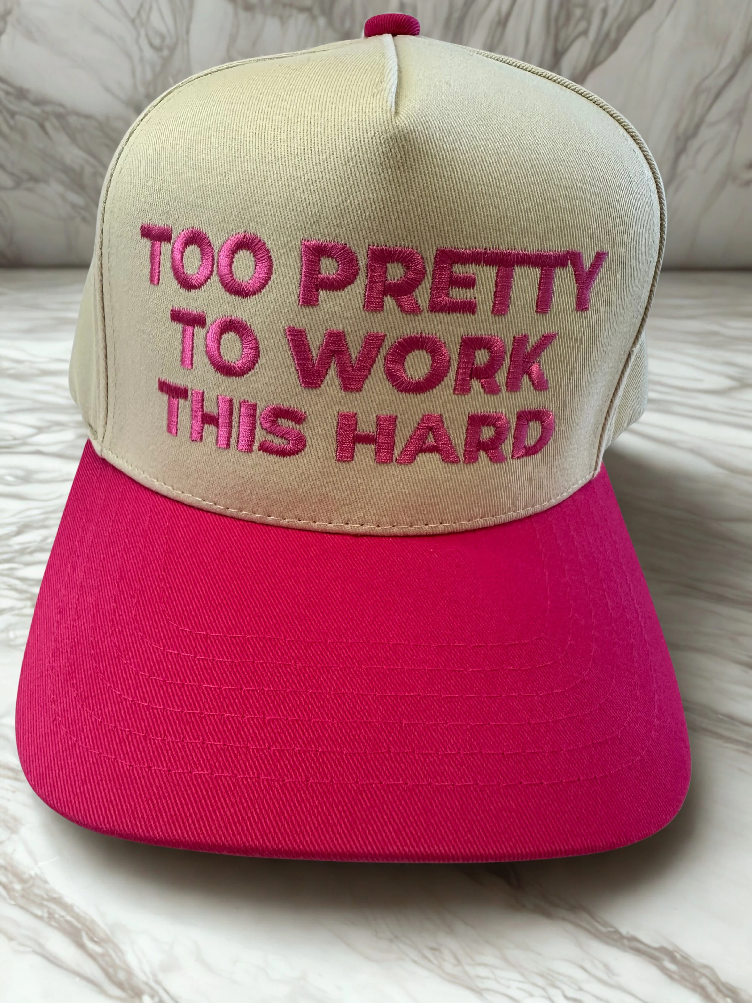 Too Pretty To Work This Hard