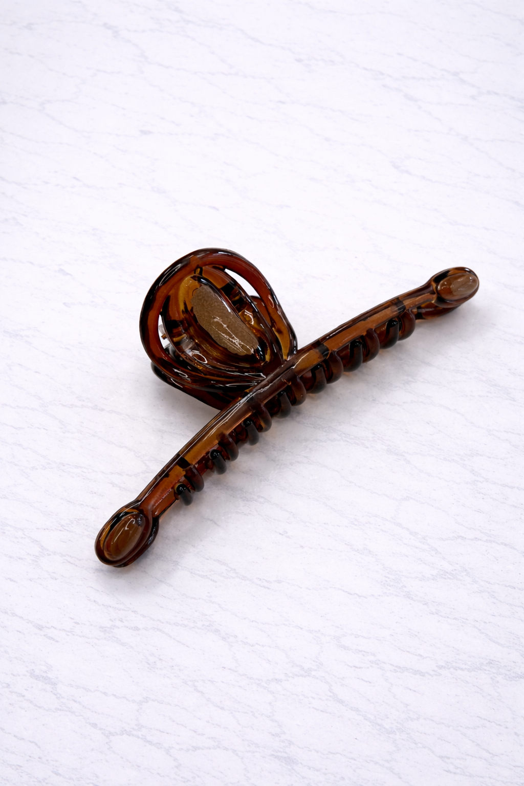 Intricate Loop Claw Clip