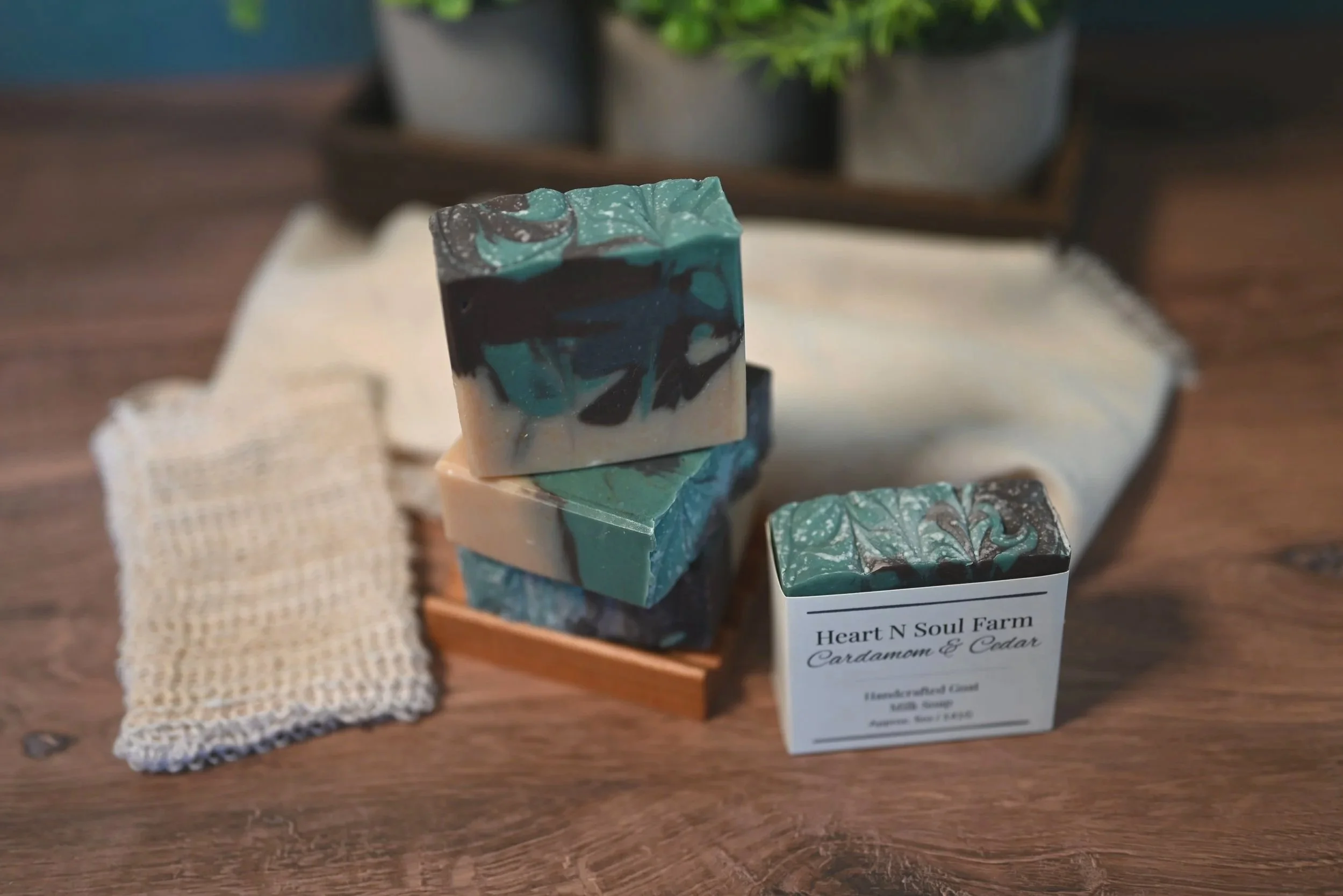 Cardamom & Cedar — Goat Milk Soap
