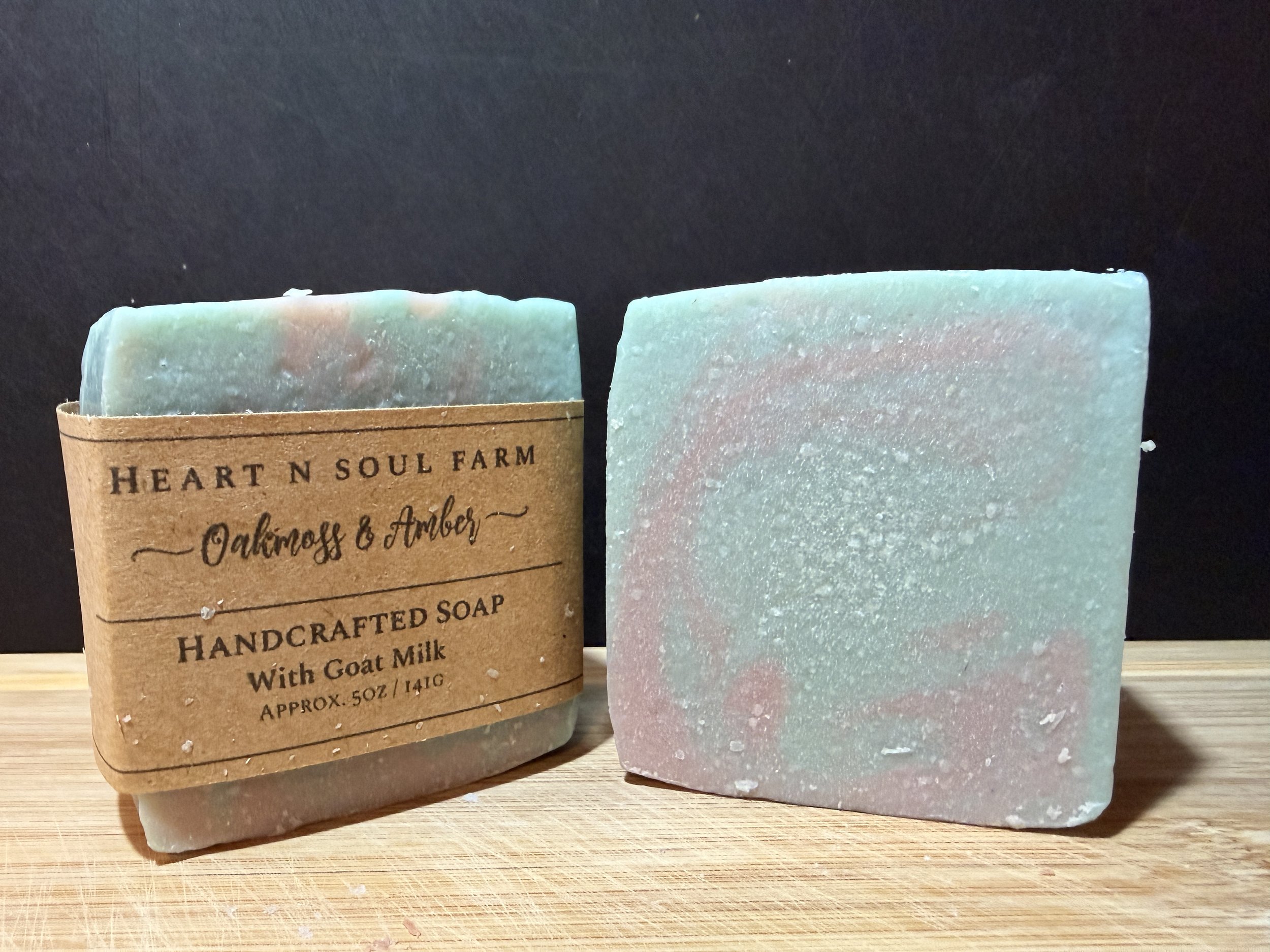 Oakmoss & Amber goat Milk Soap