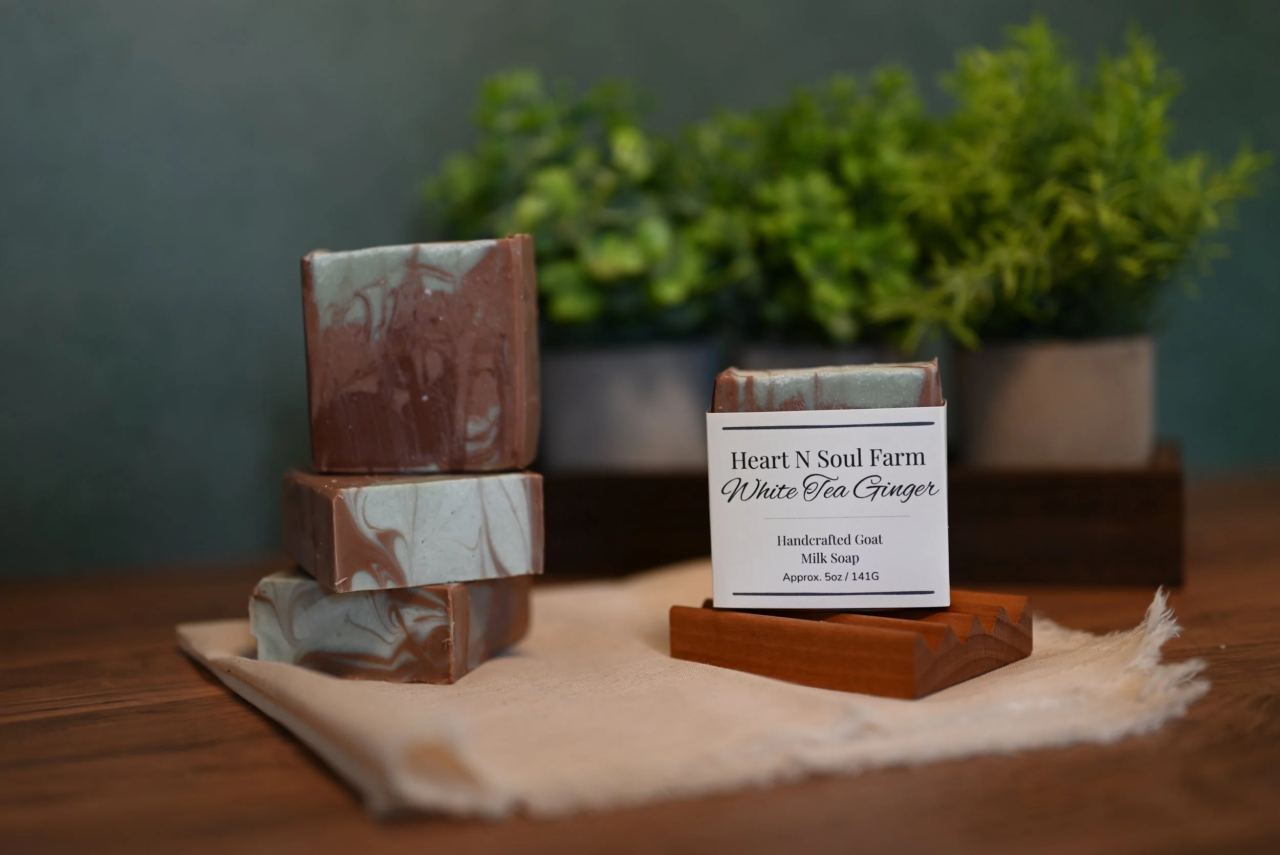 White Tea Ginger — Goat Milk Soap