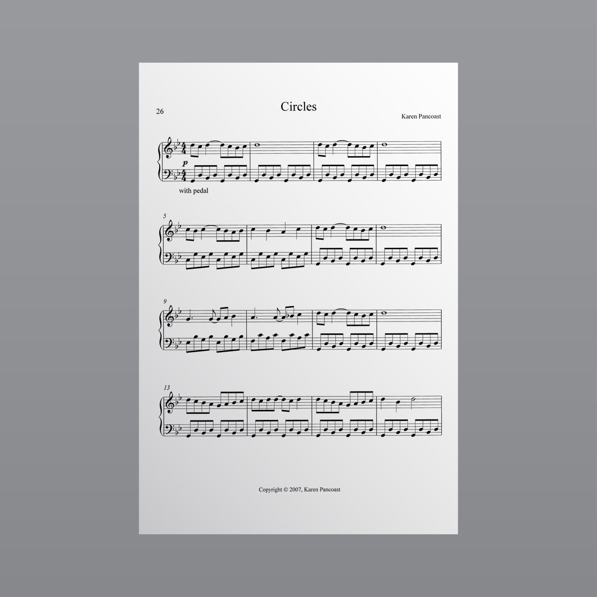 Circles - Sheet Music